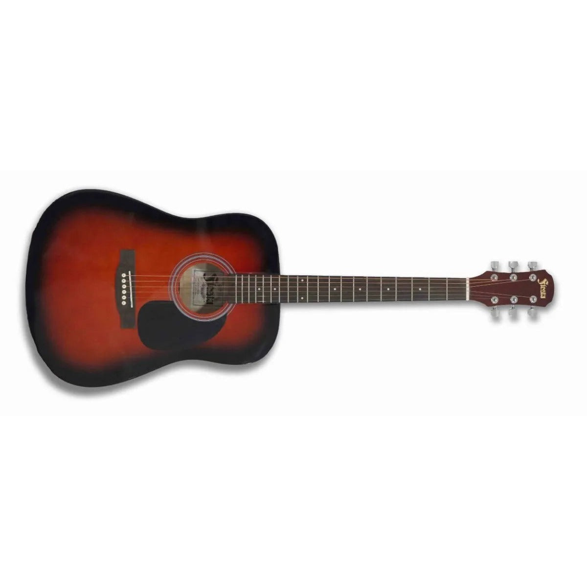 Guitarra Acústica Aria Fst-300n Serie Fiesta Color Sunburst vista 3 – Guitarras Acústicas | Armonía Musical México
