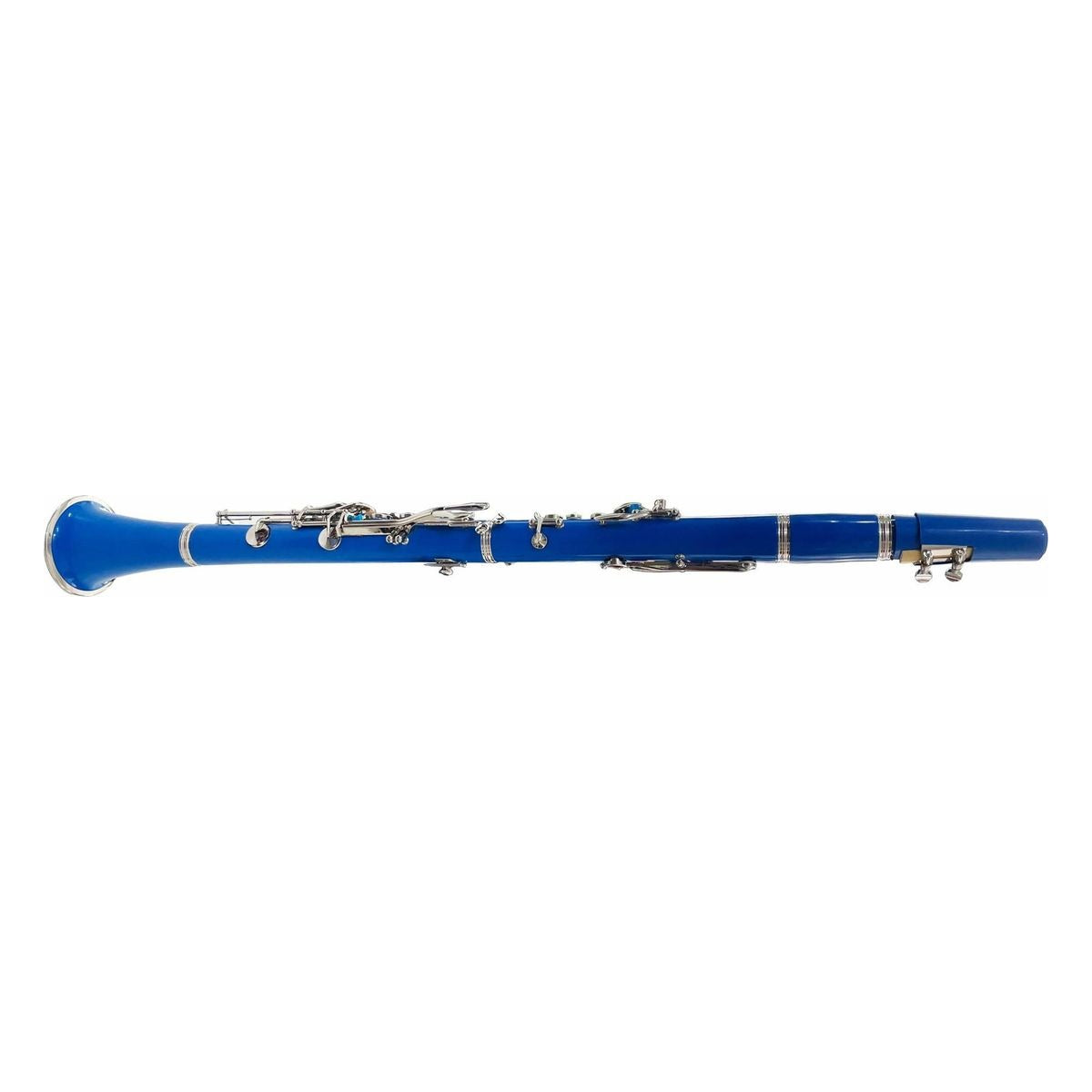 Symphonic Clarinete Symphonic Cl-01 Silver Key color Azul Con Estuche vista 4 – Clarinetes | Armonía Musical México