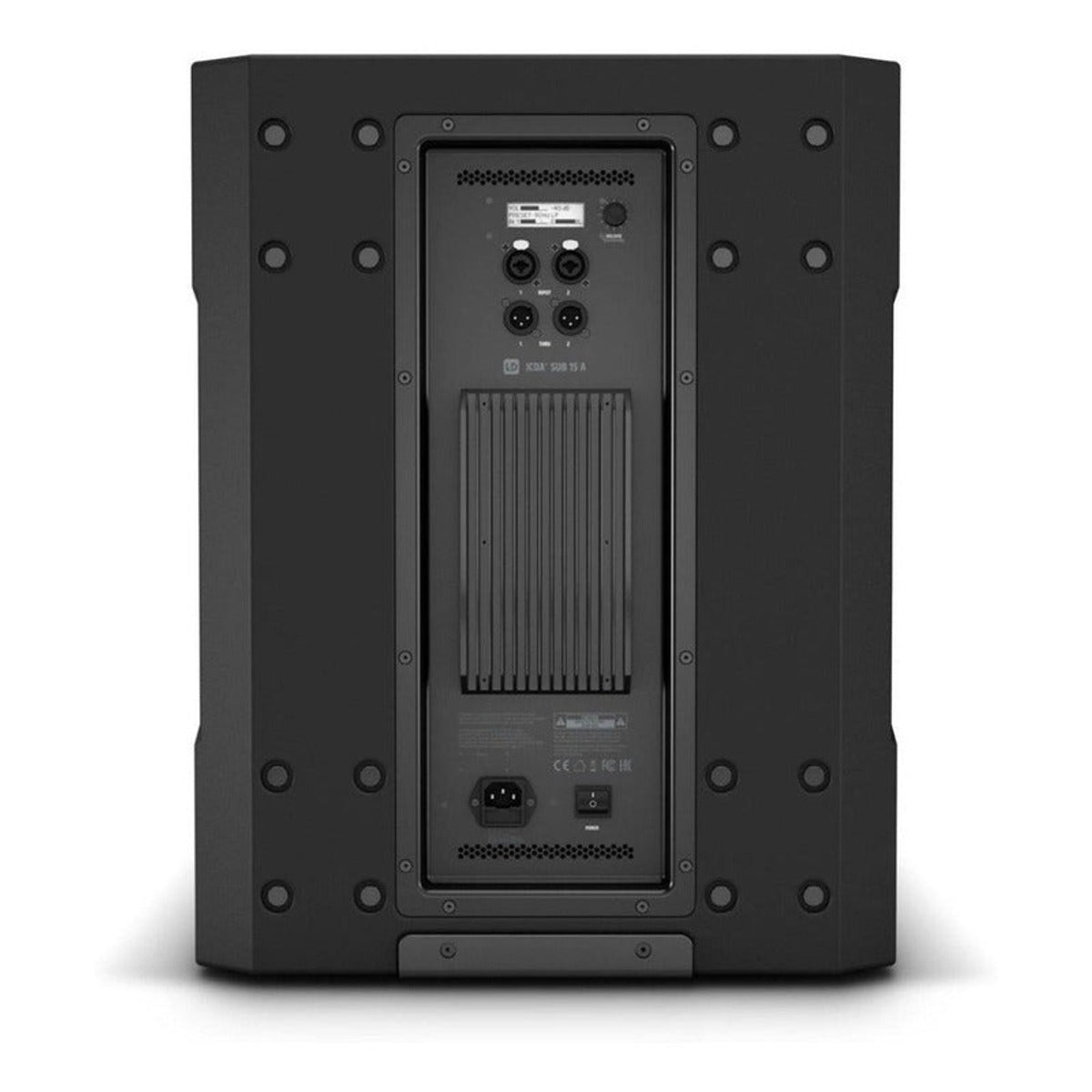 Bocina Ld Systems Icoa Sub 15a Subwoofer 1600watts 131dbs Negro vista 4 – Subwoofers | Armonía Musical México