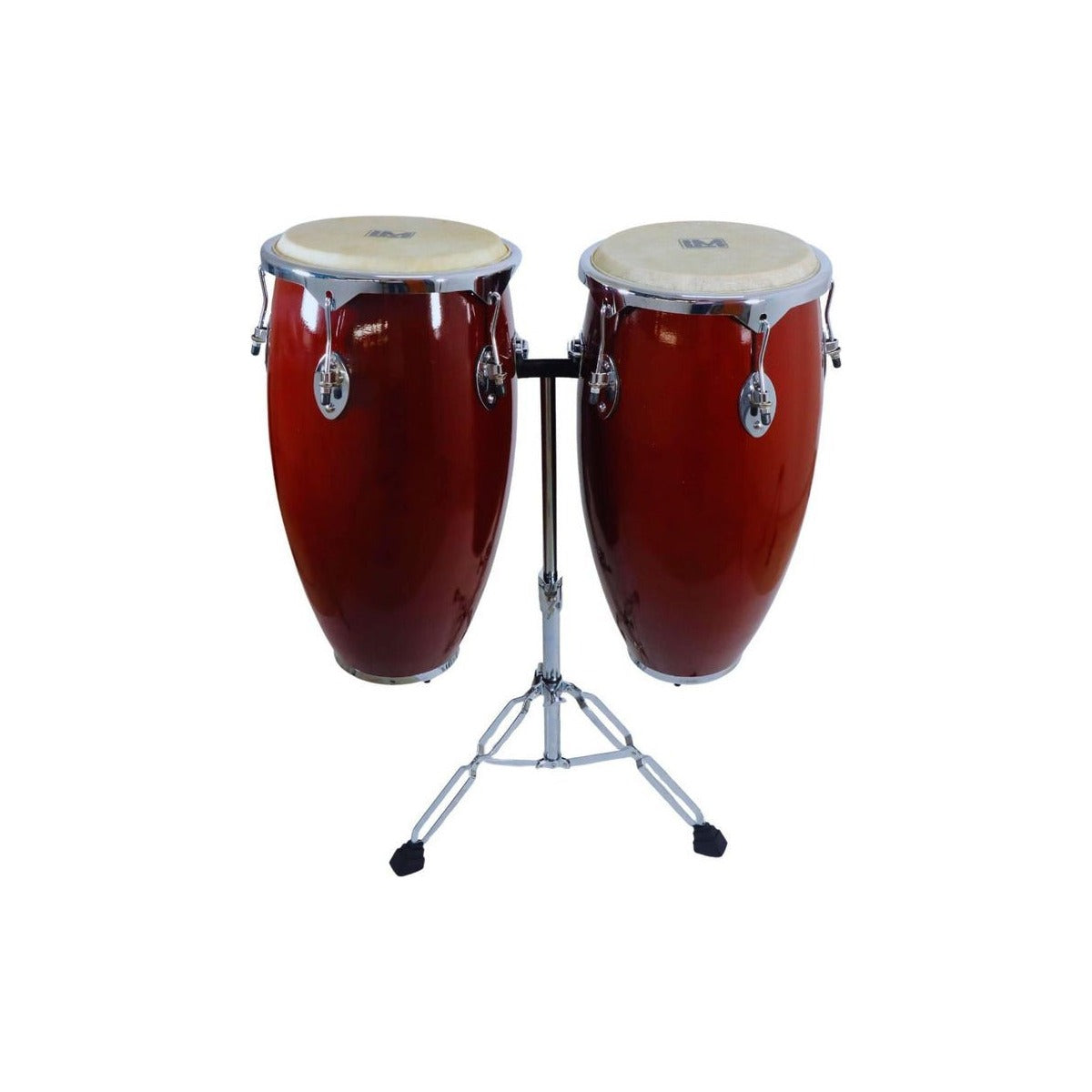 LM Drums Congas 11 3/4 Y 12 1/2 Lm Drums Cg-1228 11*12 Wr Vino vista 4 – Percusión | Armonía Musical México