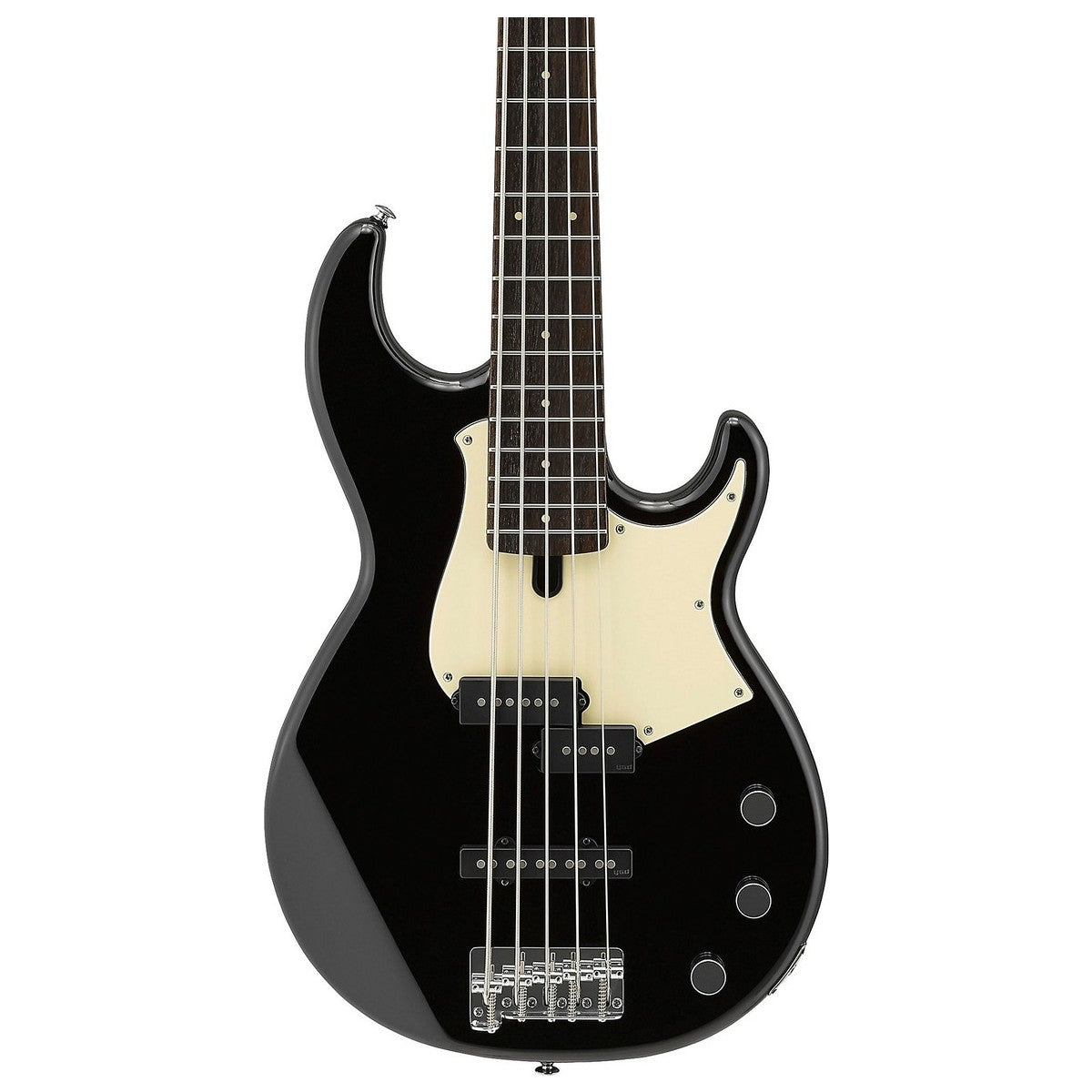 Yamaha BB435 negro vista frontal estudio – bajo pasivo 5 cuerdas | Armonía Musical México