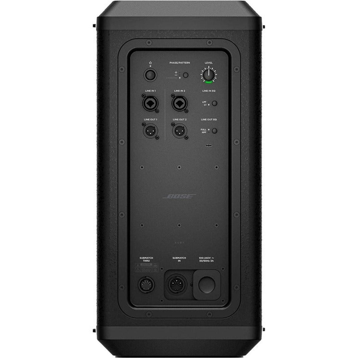 Bose Sub2 Subwoofer Profesional Módulo De Graves Activo Color Negro vista 4 – Subwoofers | Armonía Musical México