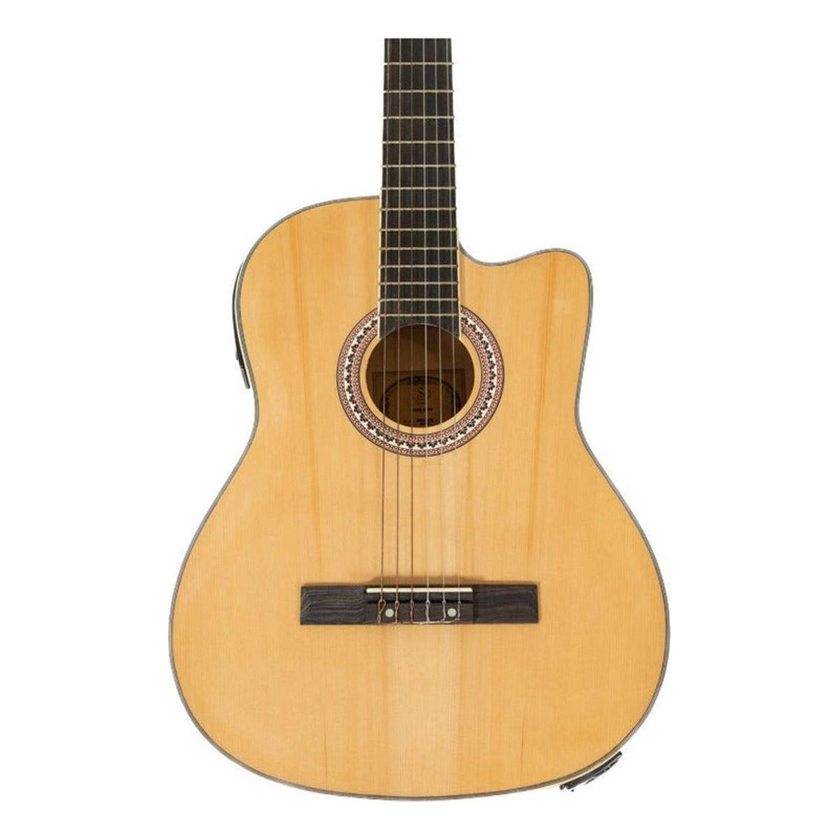 Symphonic Guitarra Electroacústica Symphonic Ec3920ce Color Naranja Claro Material Del Diapasón Arce | Armonía Musical México