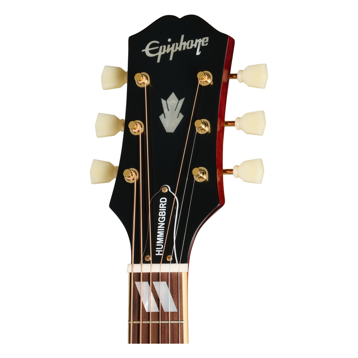 Epiphone Guitarra Electroacustica Epiphone EIAHBSCSGH1 Hummingbird Standard vista 5 | Armonía Musical México