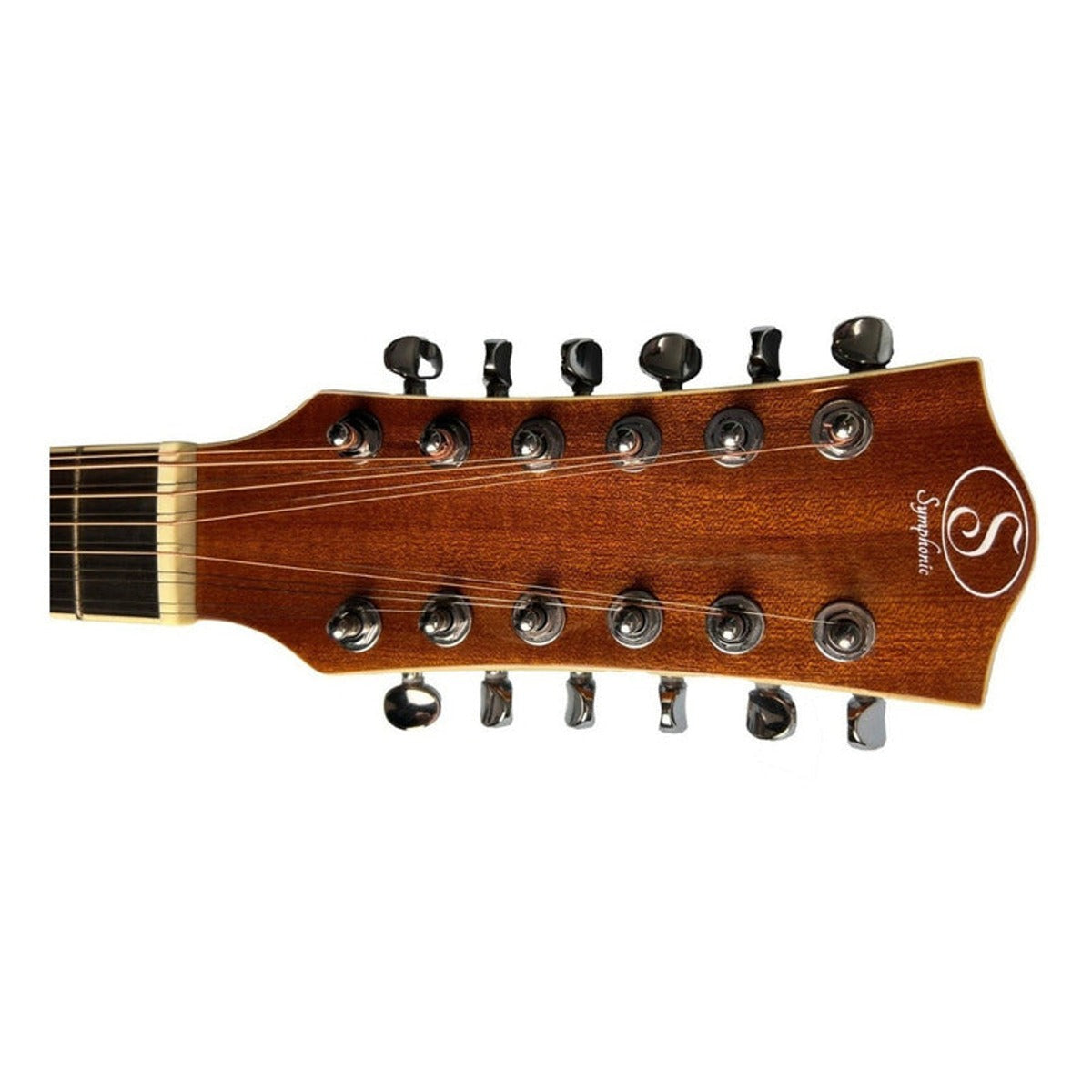 Guitarra Electrocústica Symphonic J20ce N 12 Cuerdas Natural Docerola 41 Diestro Palisandro vista 5 | Armonía Musical México
