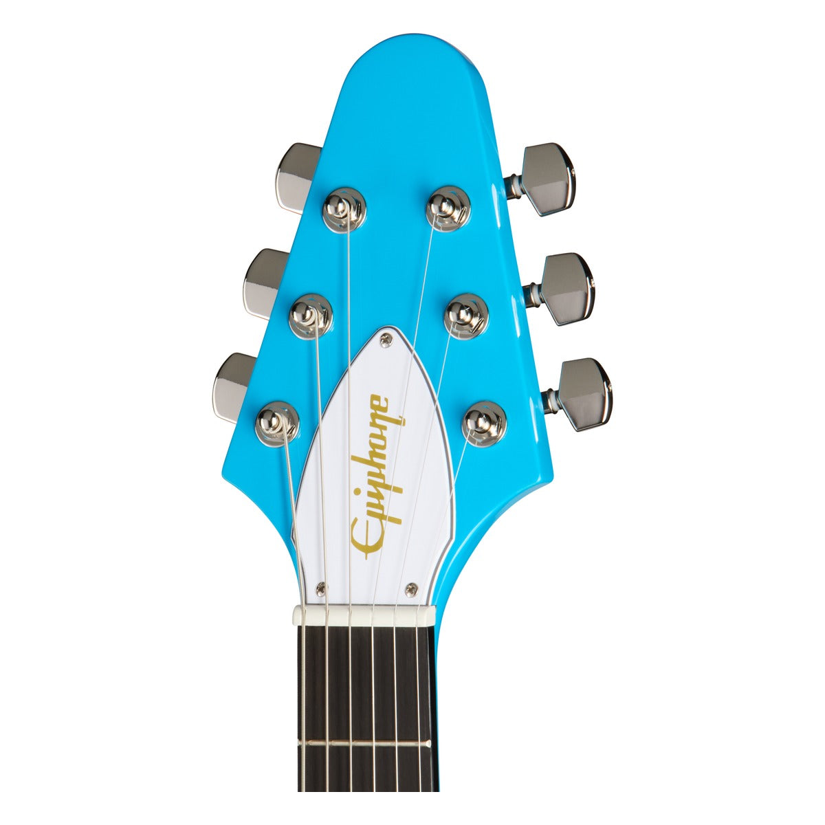 Epiphone Guitarra Electrica Epiphone EIFV7MBNH1 Flying V 70s vista 5 – Guitarras Eléctricas | Armonía Musical México