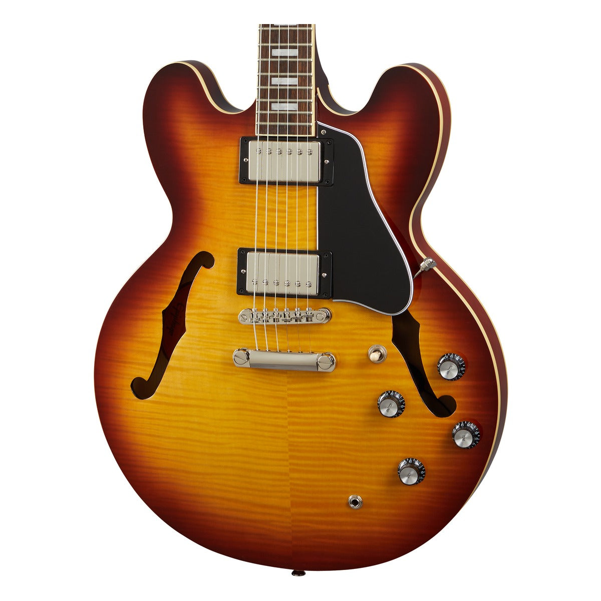 Epiphone Guitarra Electrica Epiphone ES-335 Figured  Raspberry Tea Burst vista 6 | Armonía Musical México