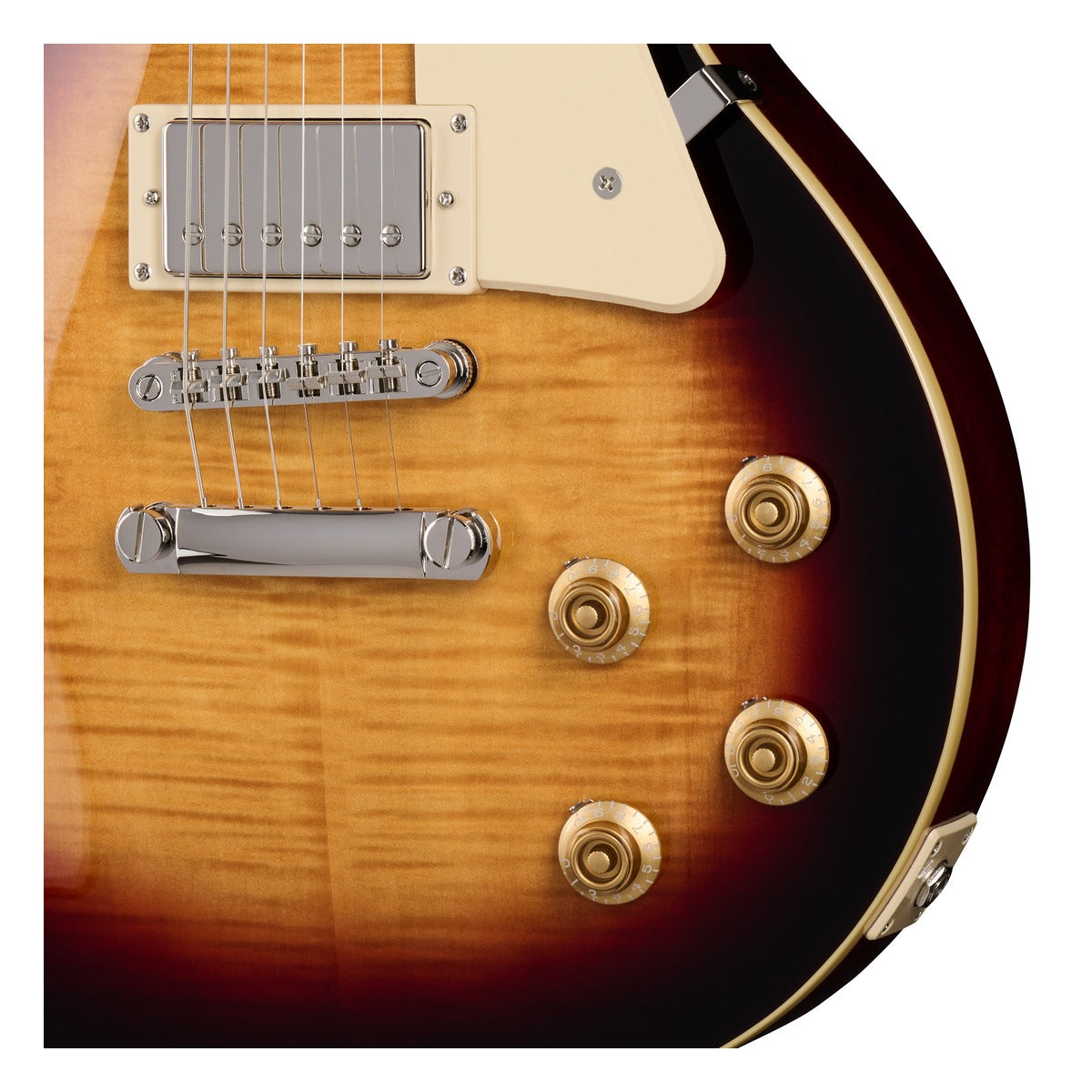 Epiphone Guitarra Electrica Epiphone Les Paul Standard 50s Figured EIGLP5BONH1 vista 6 | Armonía Musical México