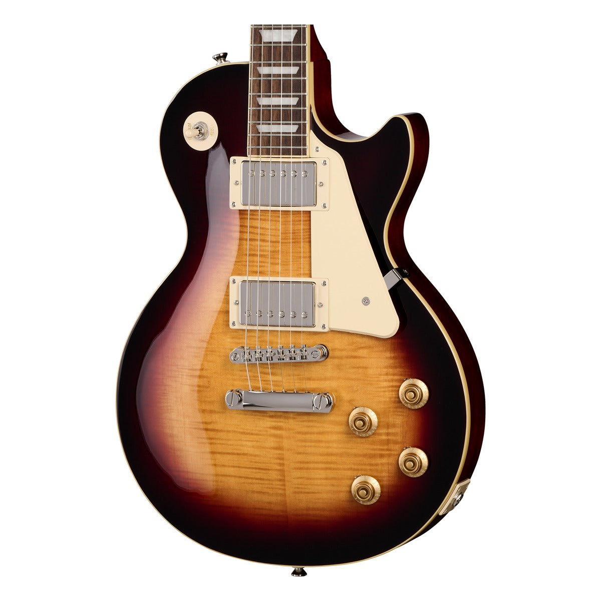 Epiphone Guitarra Electrica Epiphone Les Paul Standard 50s Figured EIGLP5BONH1 vista 7 | Armonía Musical México