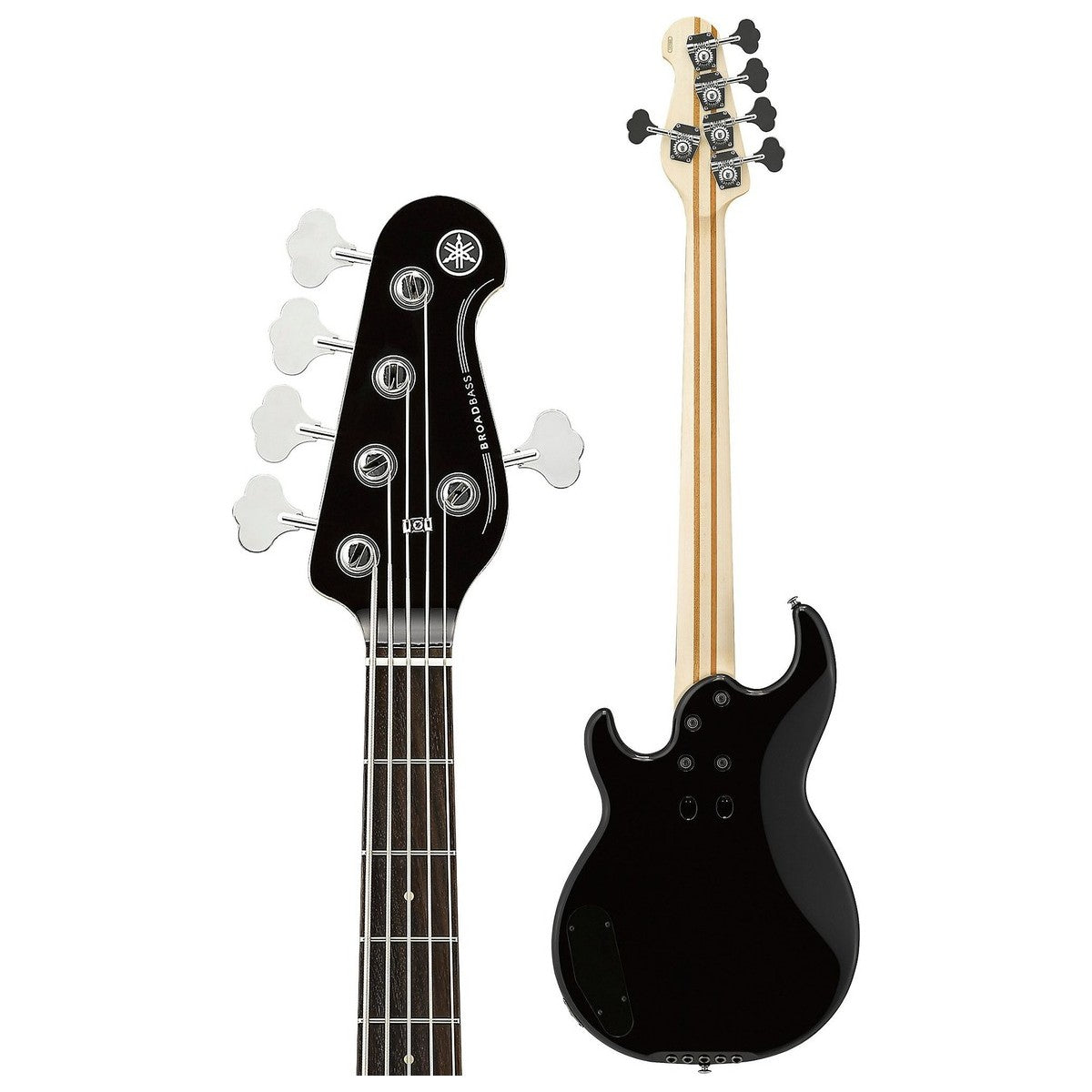 Yamaha BB435 negro headstock – bajo eléctrico Yamaha | Armonía Musical México