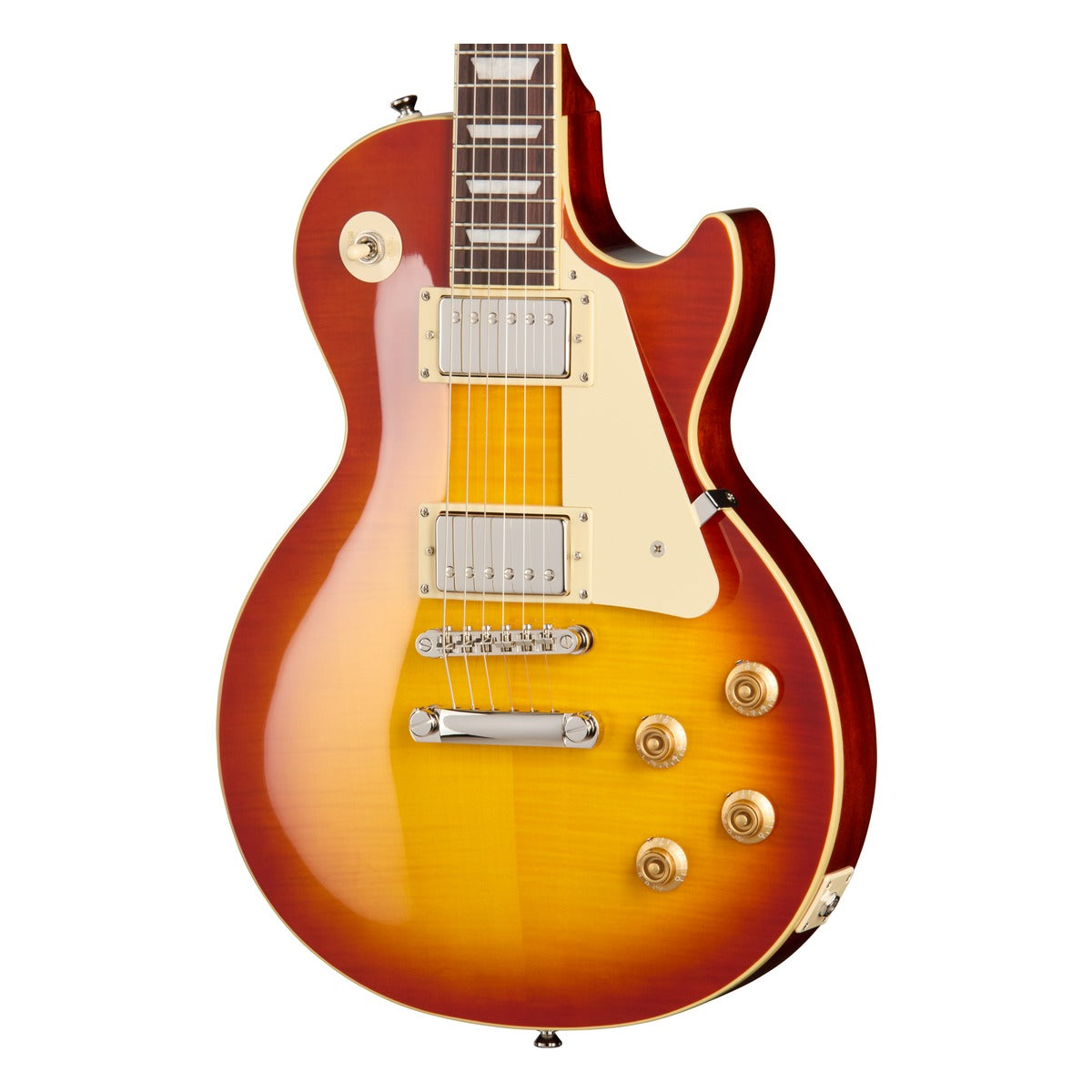 Epiphone Guitarra Electrica Epiphone EIGLP5WCNHR Les Paul Standard 50s Figured vista 7 | Armonía Musical México