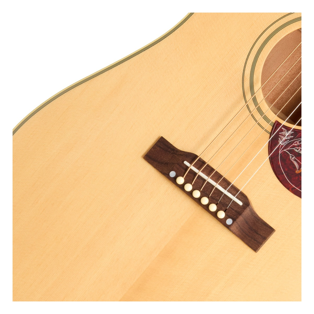 Epiphone Guitarra Electroacustica Epiphone EIAHBCNAGH1 Hummingbird Standard EC vista 8 | Armonía Musical México