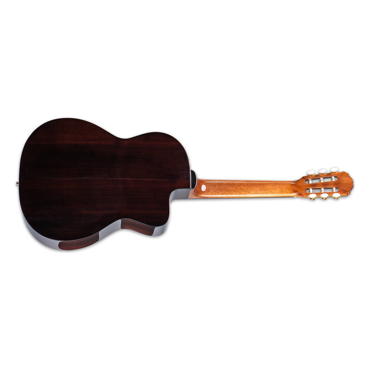 Takamine Guitars Guitarra electroacústica Takamine GC5CE LH NAT zurda vista lateral | Armonía Musical México