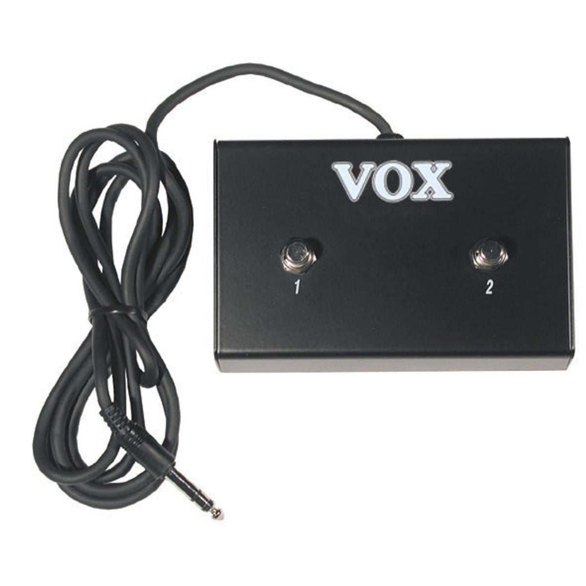 VOX Pedal Vox VFS2 Footswitch 2 Botones Para Amplificador vista superior – Pedales de Efectos | Armonía Musical México