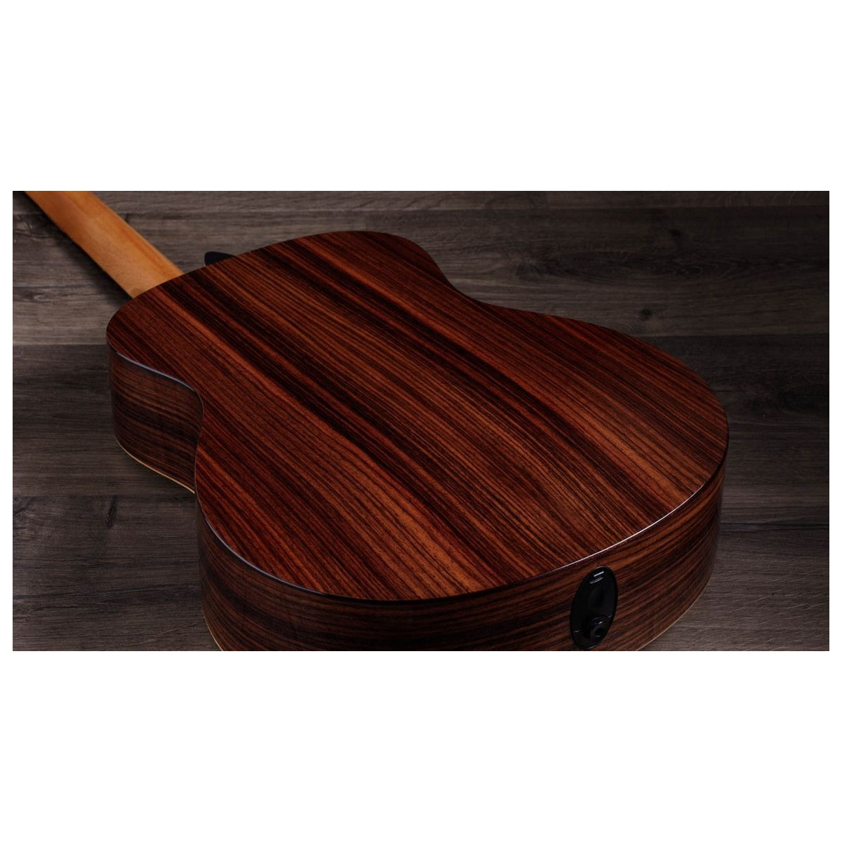 Taylor Guitars GS Mini-E Rosewood Plus detalle cuerpo – Guitarras Electroacústicas | Armonía Musical México