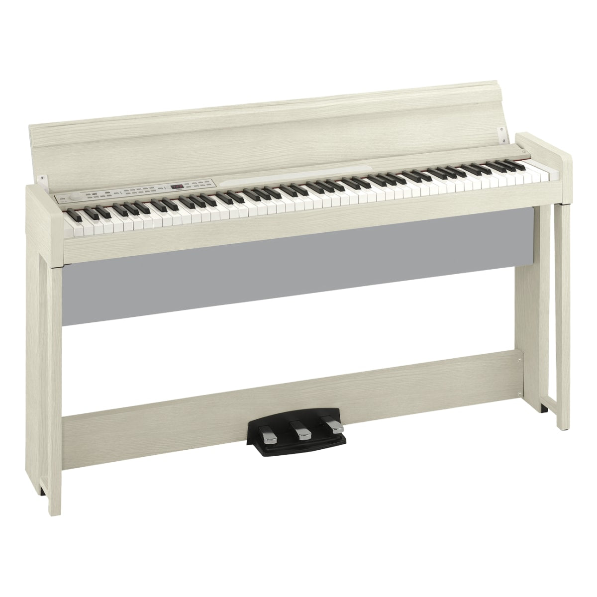 Korg C1 Air Blanco vista lateral producto blanco | Armonía Musical México
