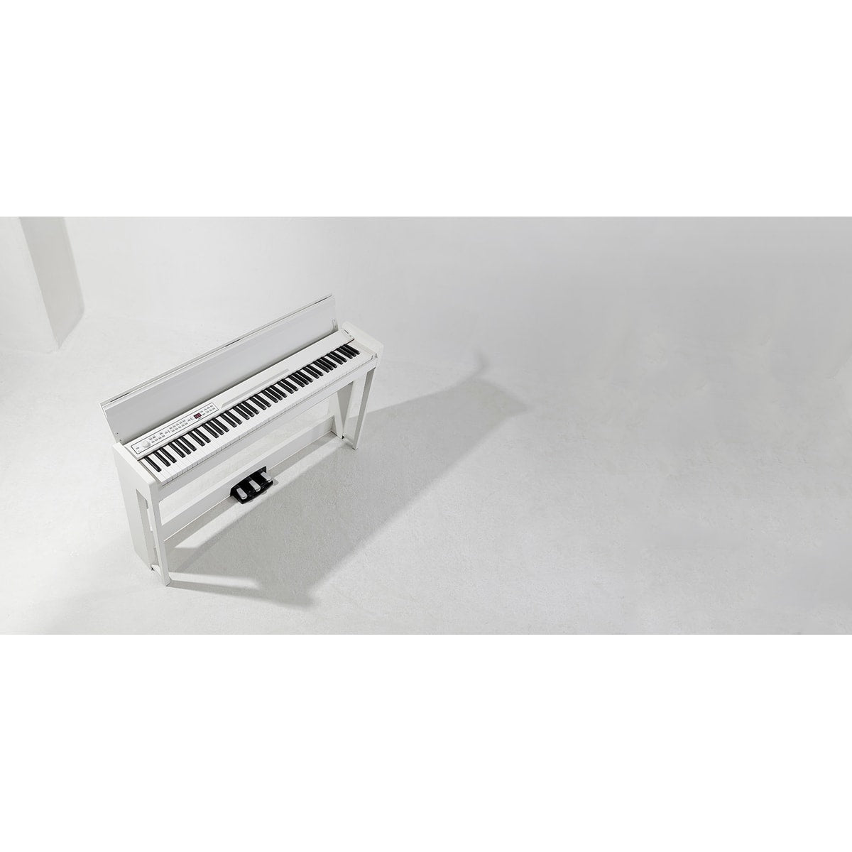 Korg C1 Air Blanco vista ambiente blanco | Armonía Musical México