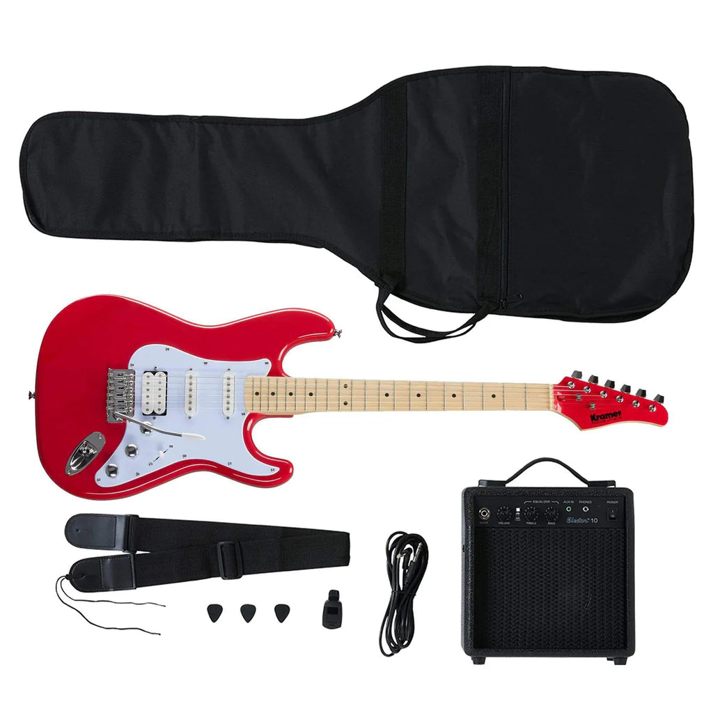Epiphone Paquete Guitarra Eléctrica Focus Red Kramer – Guitarras Eléctricas | Armonía Musical México