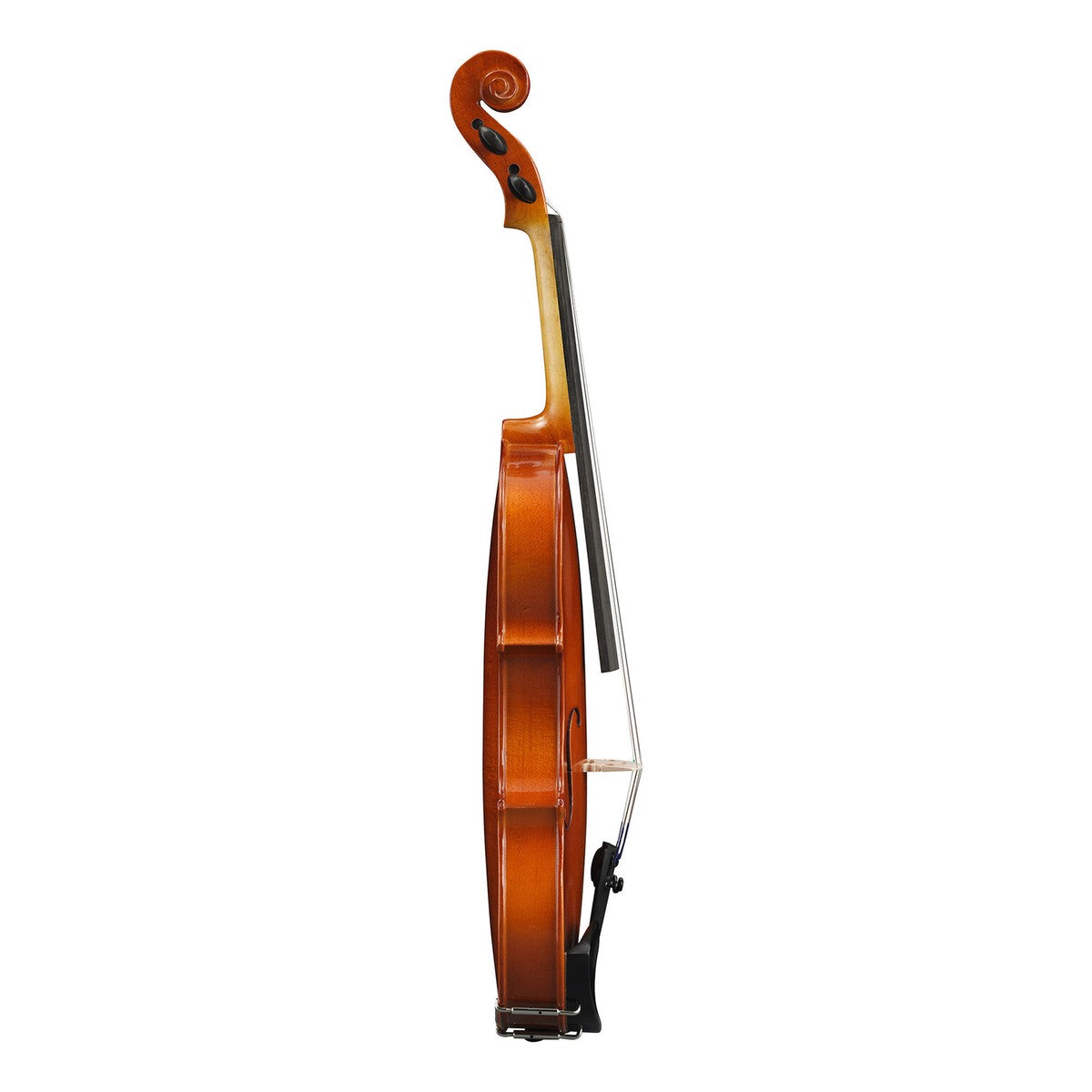 Violín acústico Yamaha KV5 4/4 vista lateral perfil | Armonía Musical México