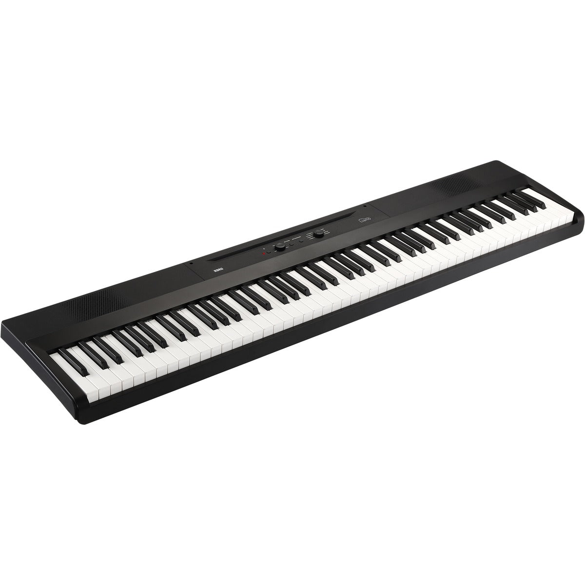 Korg Liano L1 88 Teclas Negro vista frontal angulo | Armonía Musical México
