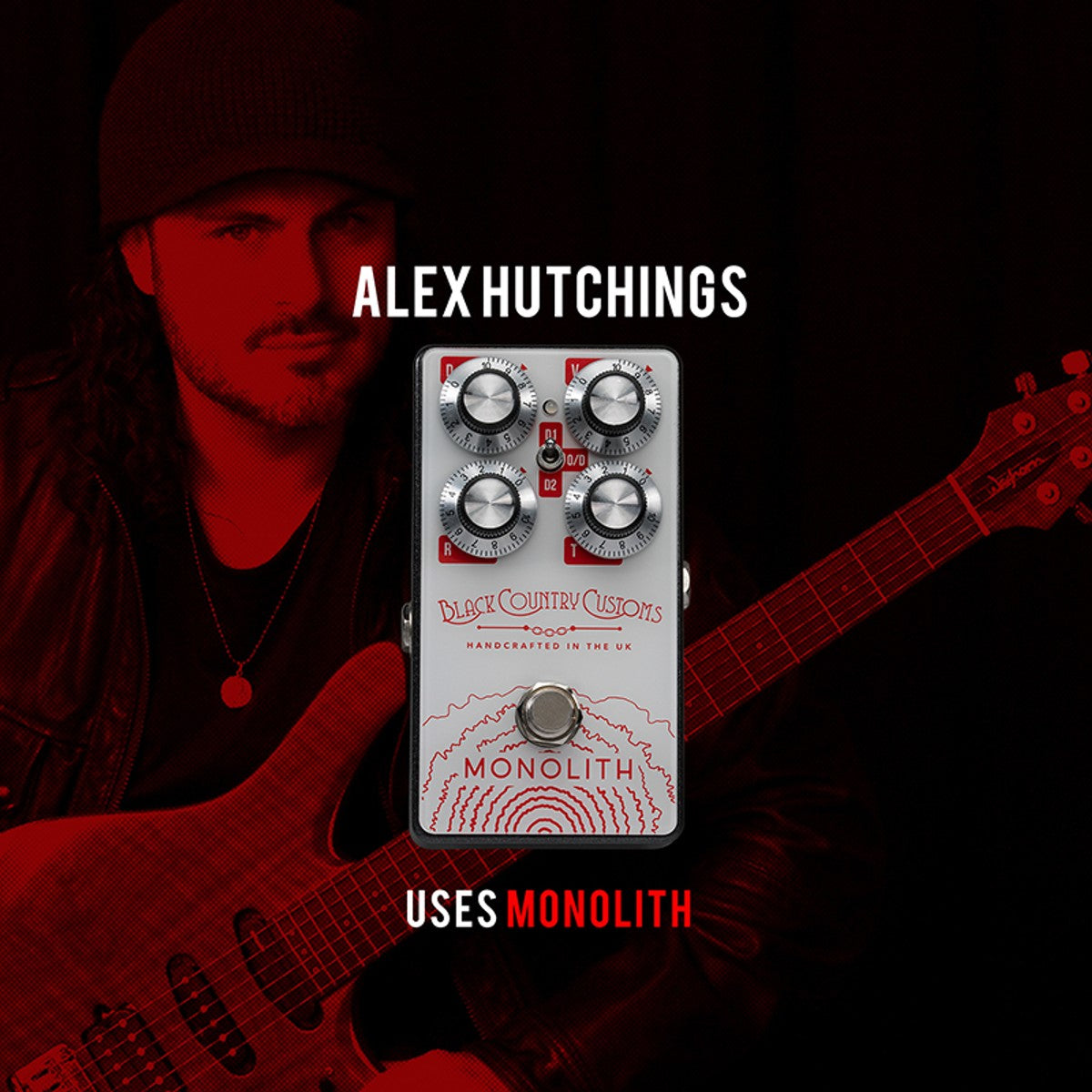 Laney BCC-MONOLITH detalle – amplificador de guitarra | Armonía Musical México