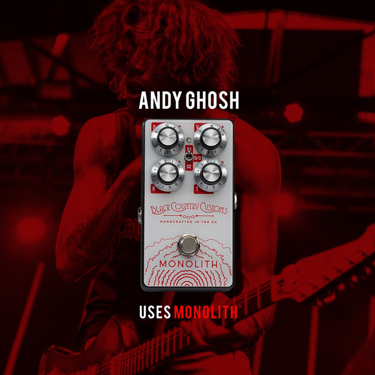 Laney BCC-MONOLITH detalle – amplificador de guitarra | Armonía Musical México