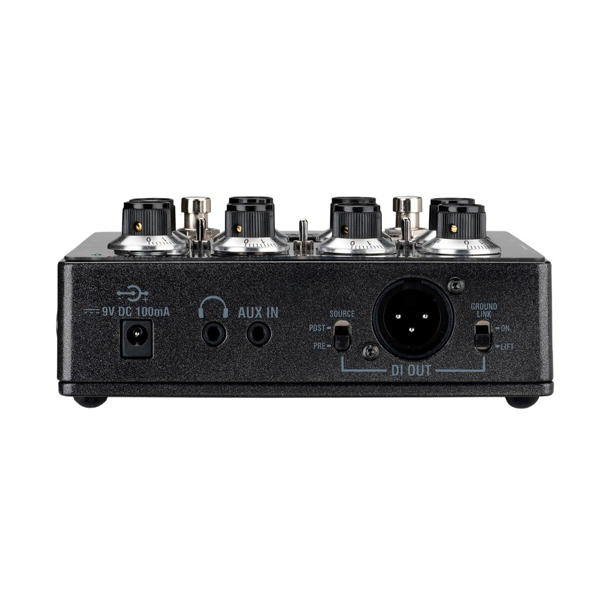 Laney DB-PRE vista trasera – amplificador de bajo | Armonía Musical México