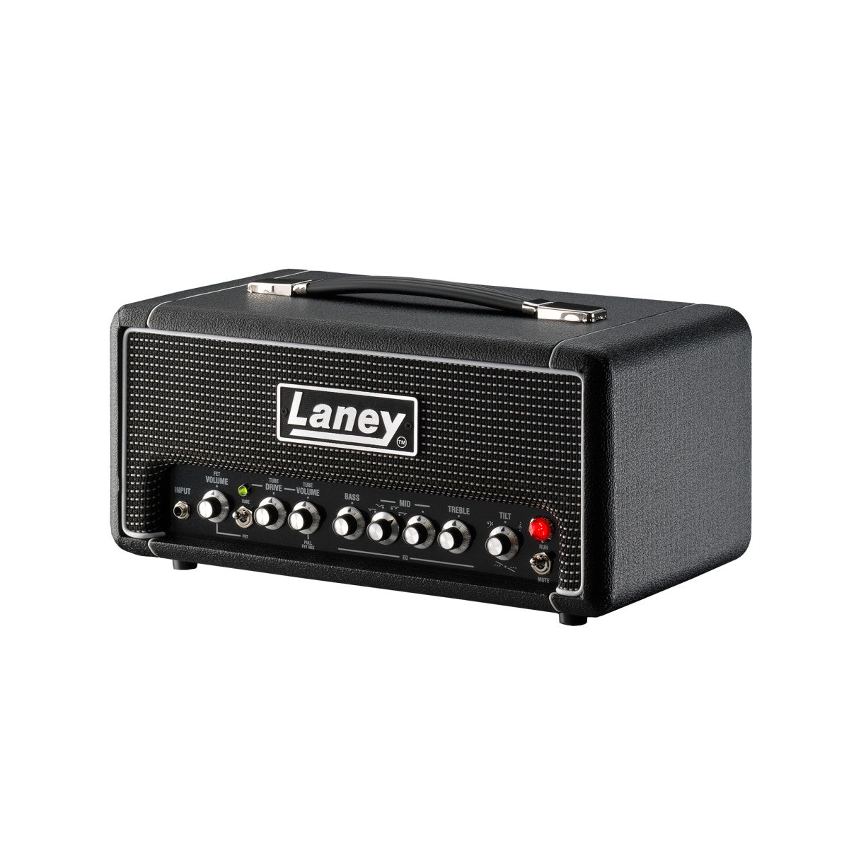 Laney DB500H vista lateral izquierda – cabezal de bajo | Armonía Musical México