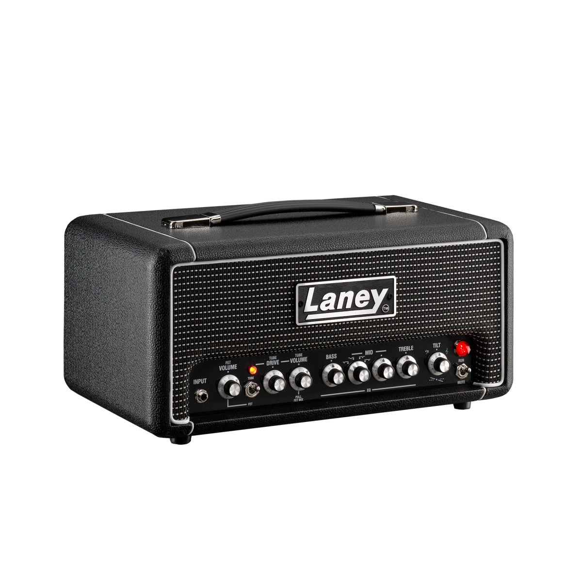 Laney DB500H vista lateral derecha – cabezal de bajo | Armonía Musical México