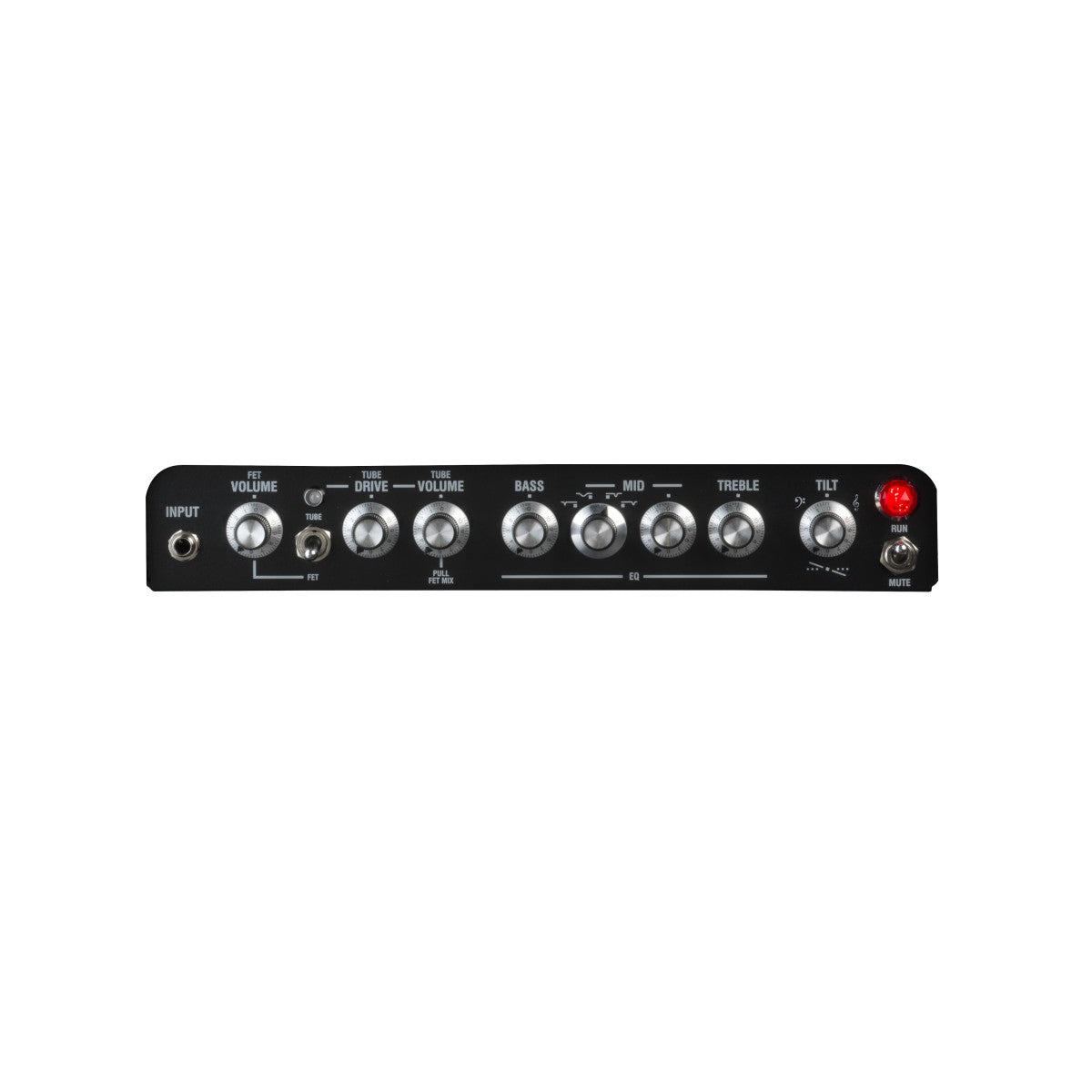Laney DB500H detalle del panel – cabezal de bajo | Armonía Musical México