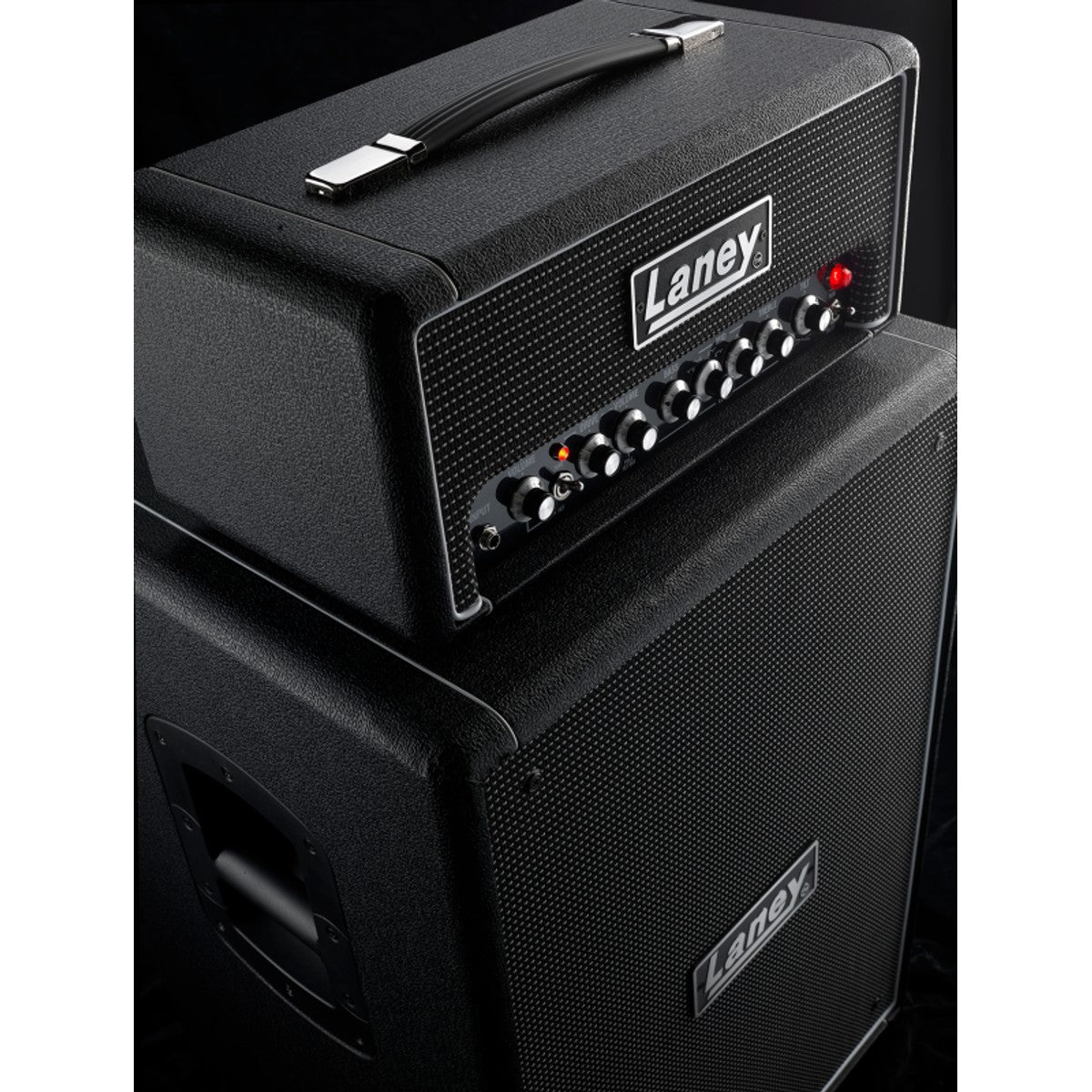 Laney DB500H detalle – cabezal de bajo | Armonía Musical México