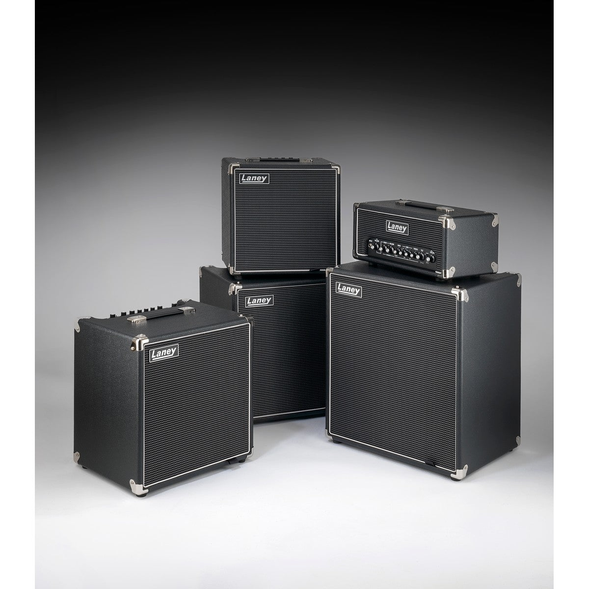 Laney DBF100 detalle – amplificador de bajo | Armonía Musical México