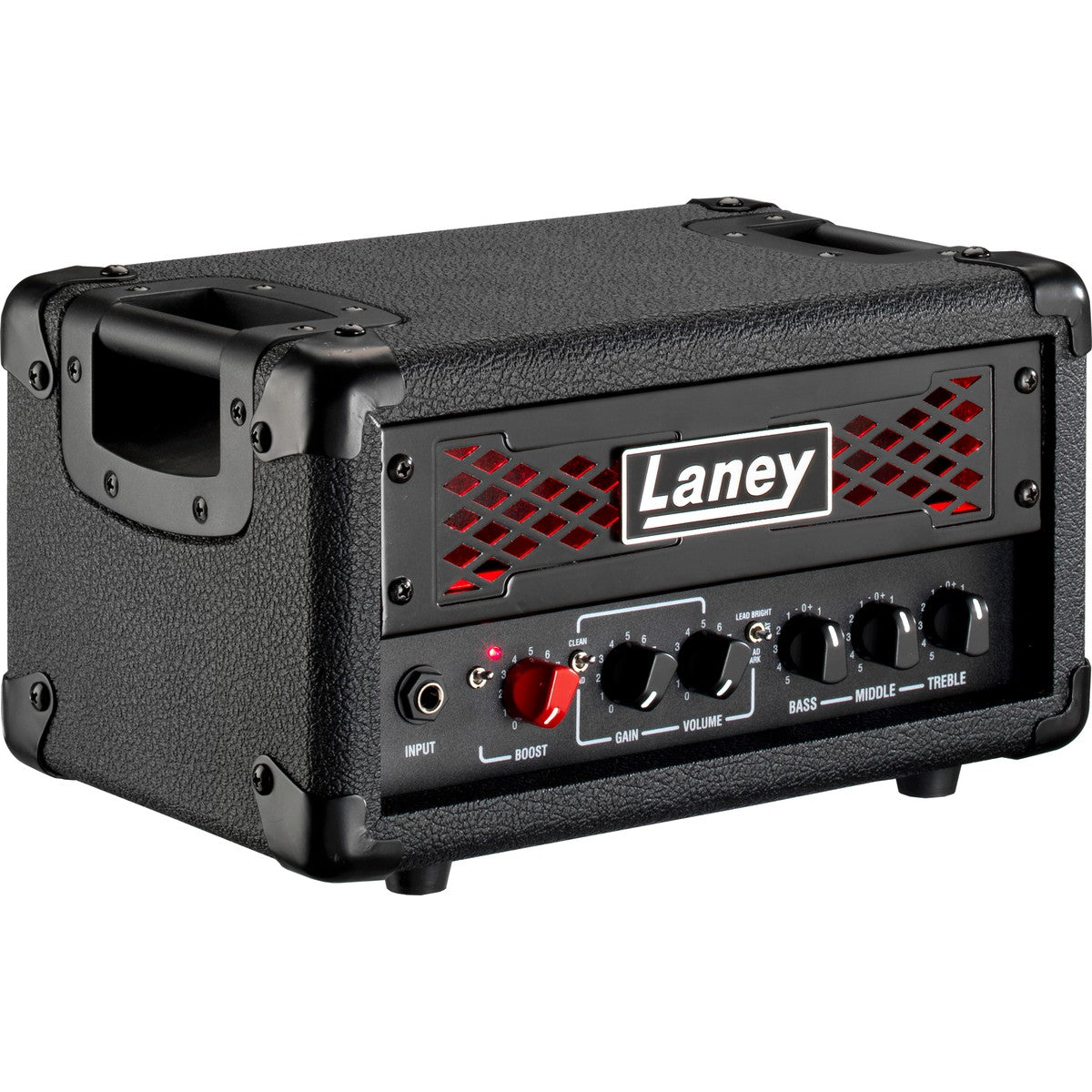 Laney IRF-LEADTOP vista lateral derecha – cabezal de guitarra | Armonía Musical México