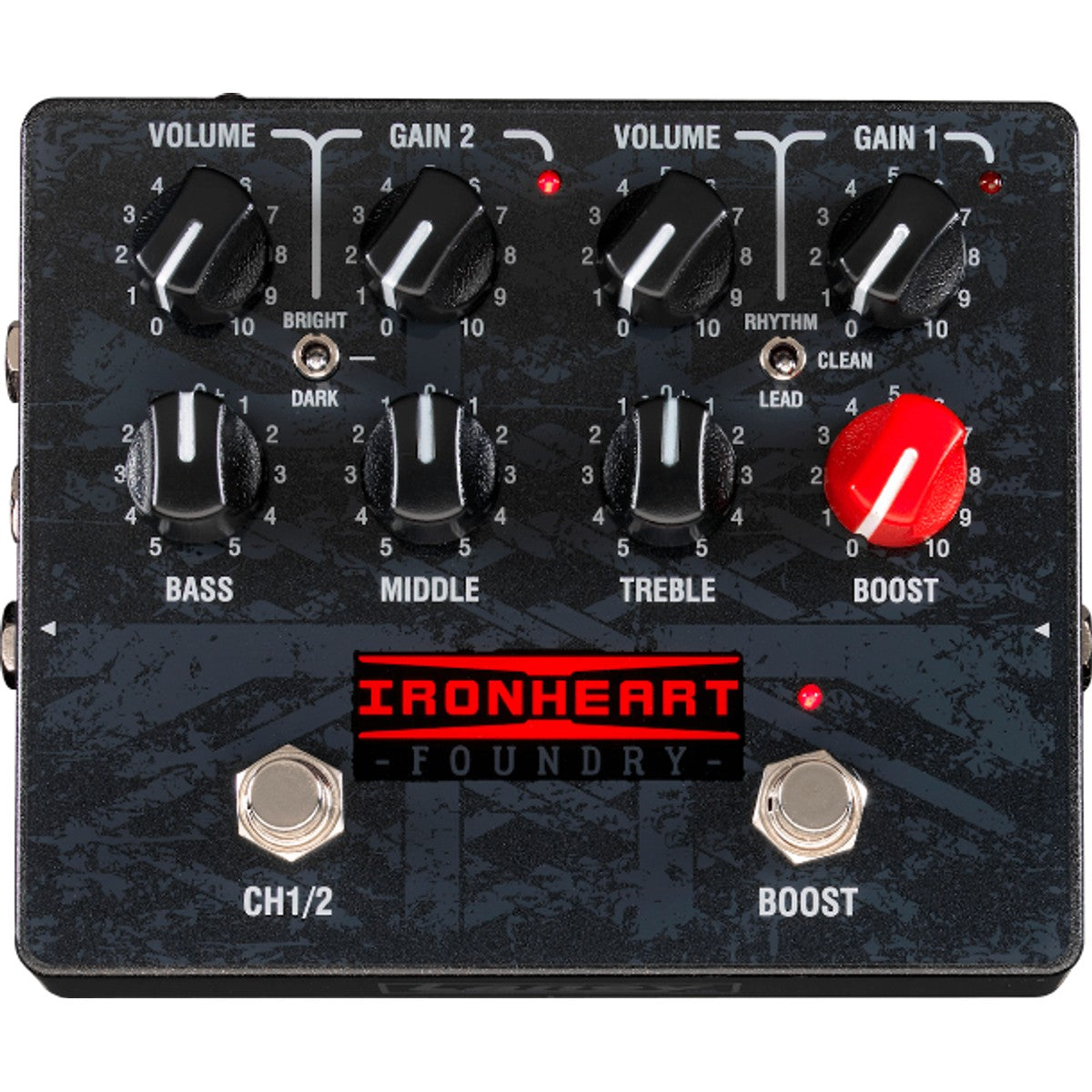 Laney IRF-LOUDPEDAL vista frontal – amplificador pedal de guitarra | Armonía Musical México