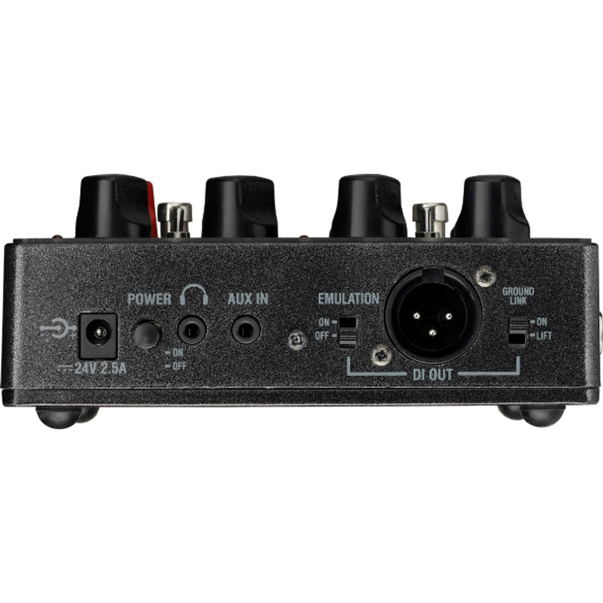 Laney IRF-LOUDPEDAL vista trasera – amplificador pedal de guitarra | Armonía Musical México
