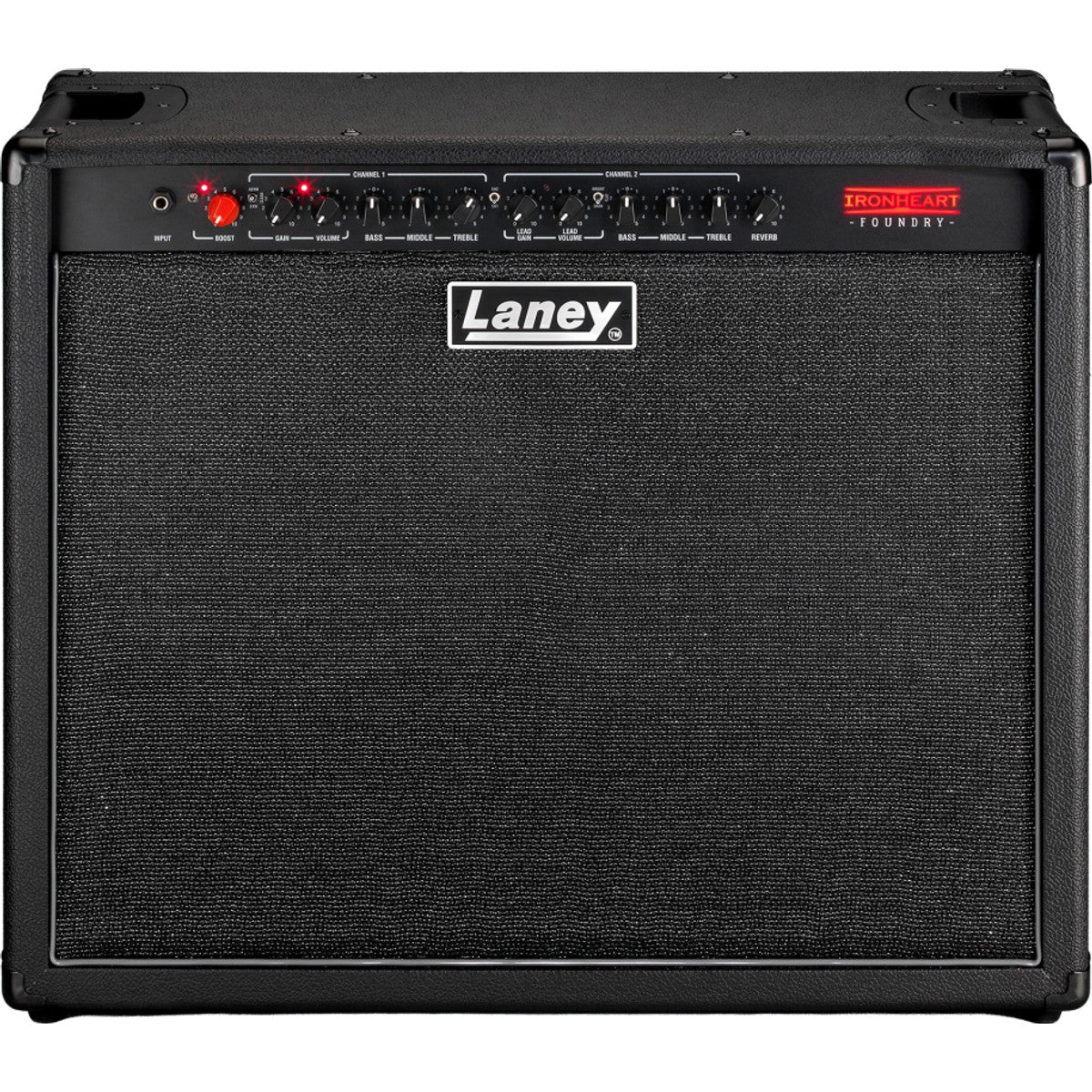 Laney IRF120-212 vista frontal – amplificador de guitarra | Armonía Musical México