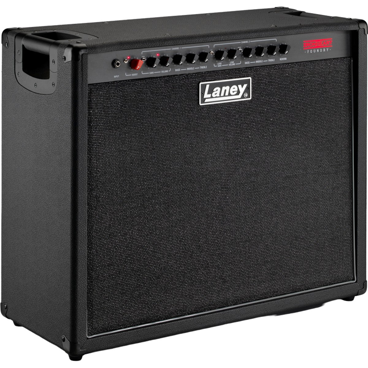 Laney IRF120-212 vista lateral derecha – amplificador de guitarra | Armonía Musical México