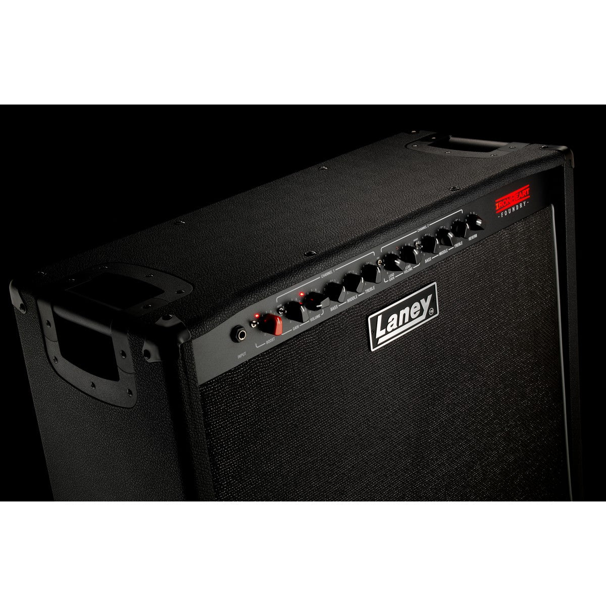 Laney IRF120-212 detalle – amplificador de guitarra | Armonía Musical México