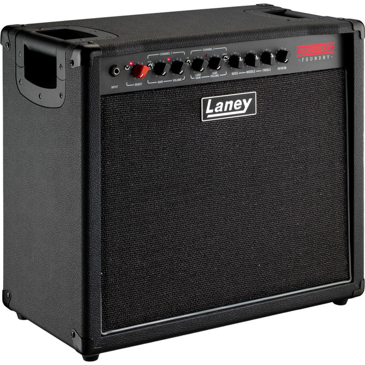 Laney IRF60-112 vista lateral derecha – amplificador de guitarra | Armonía Musical México