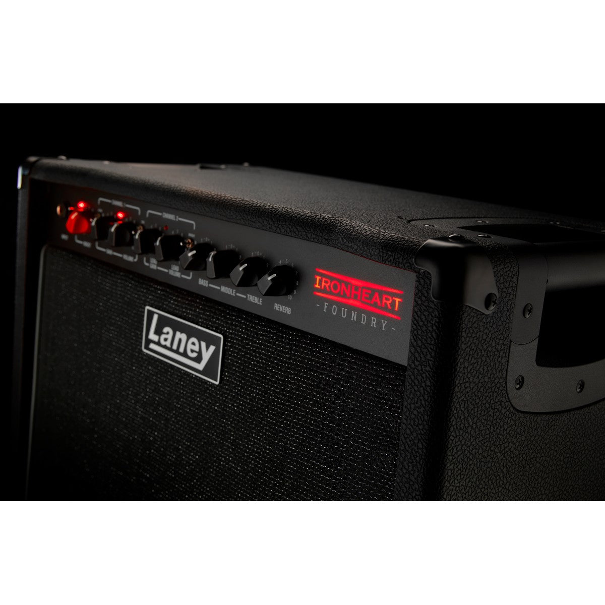 Laney IRF60-112 detalle – amplificador de guitarra | Armonía Musical México