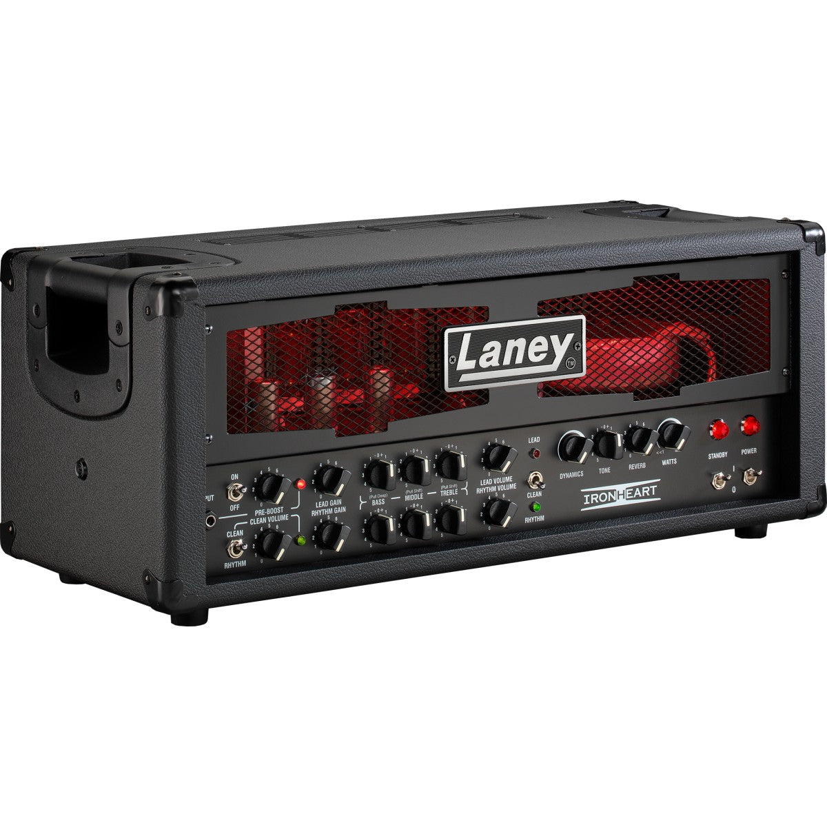 Laney IRT120H vista lateral derecha – cabezal de guitarra | Armonía Musical México