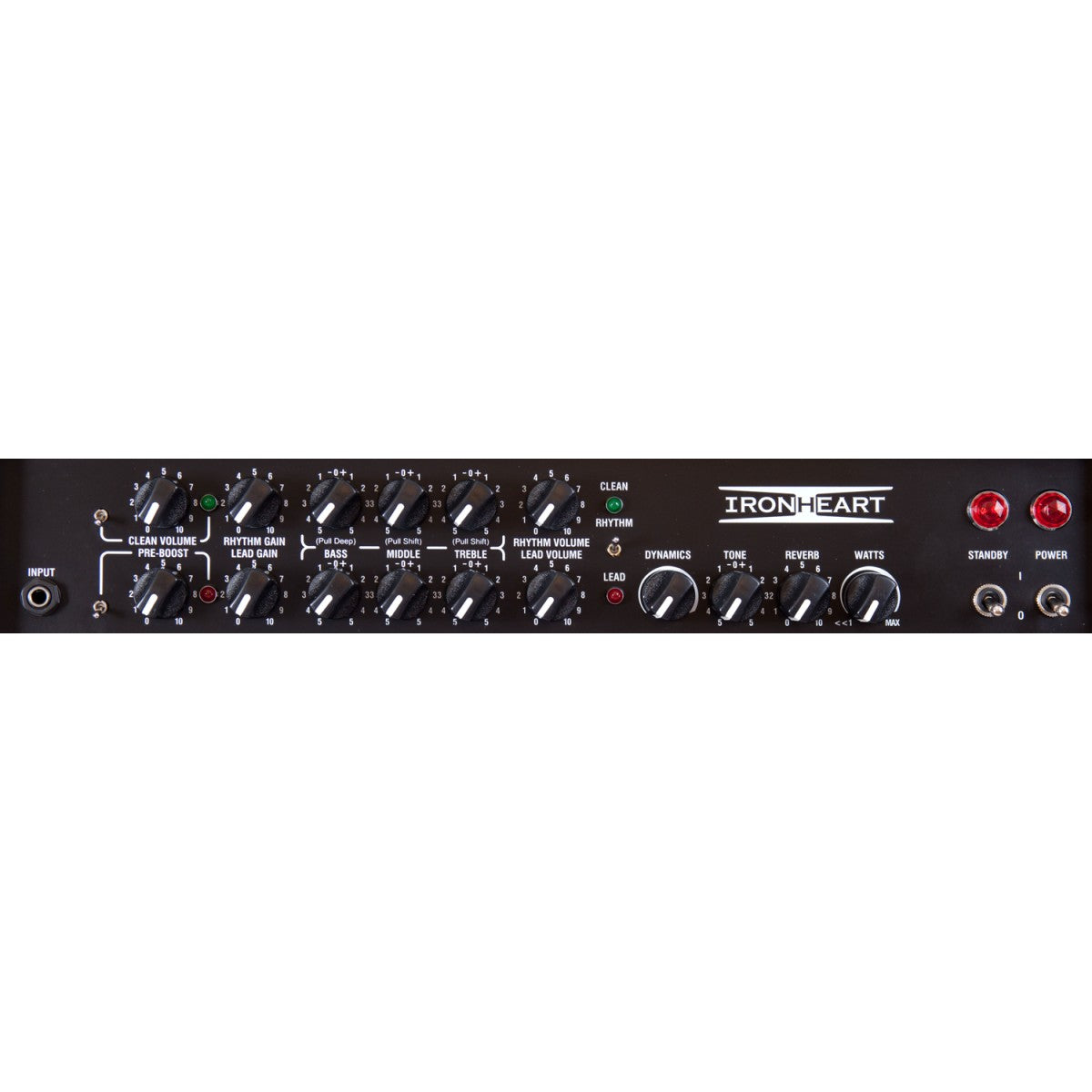 Laney IRT30-112 detalle del panel – amplificador de guitarra | Armonía Musical México