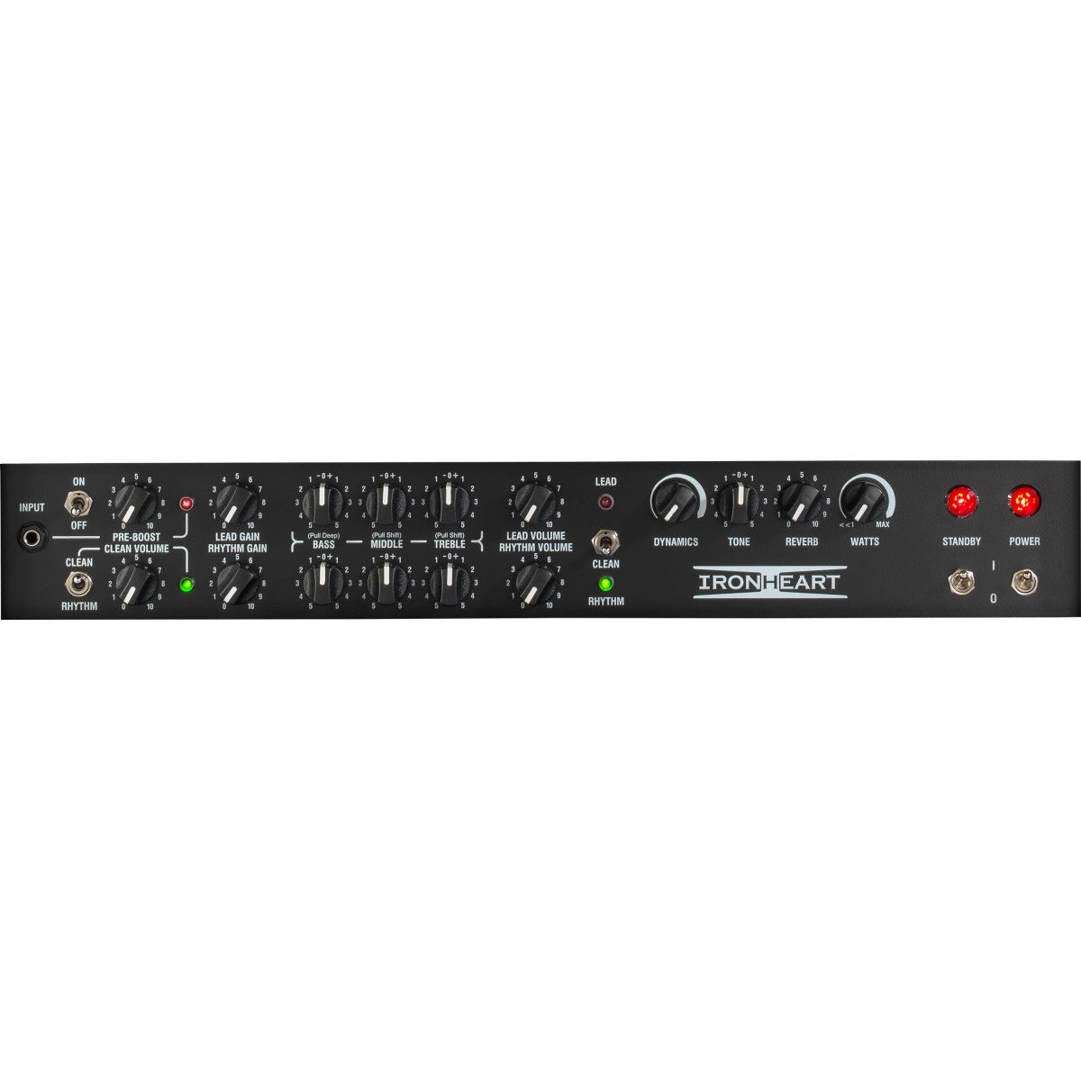 Laney IRT60H detalle del panel – cabezal de guitarra | Armonía Musical México