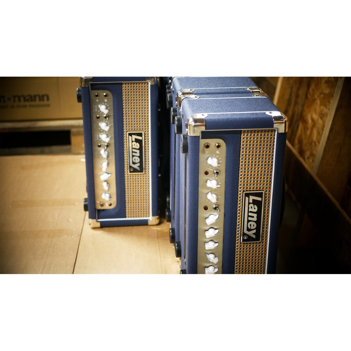 Laney L20T-212 detalle – amplificador de guitarra | Armonía Musical México