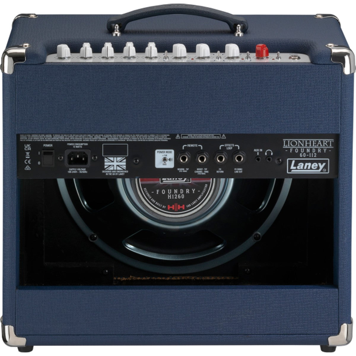 Laney LF60-112 vista trasera – amplificador de guitarra | Armonía Musical México
