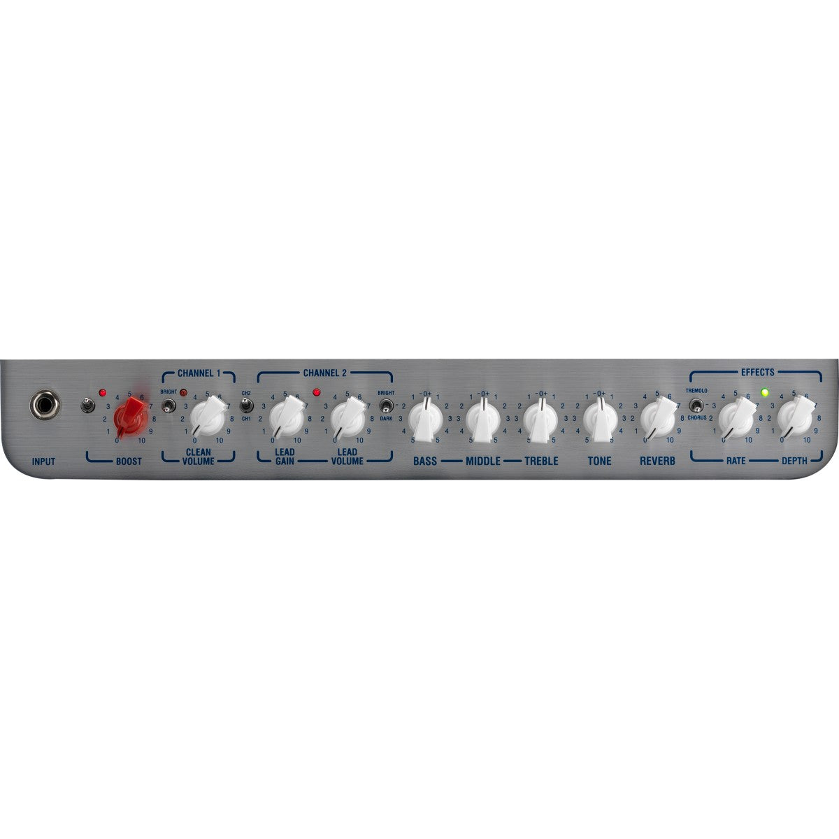 Laney LFSUPER60-112 detalle del panel – amplificador de guitarra | Armonía Musical México