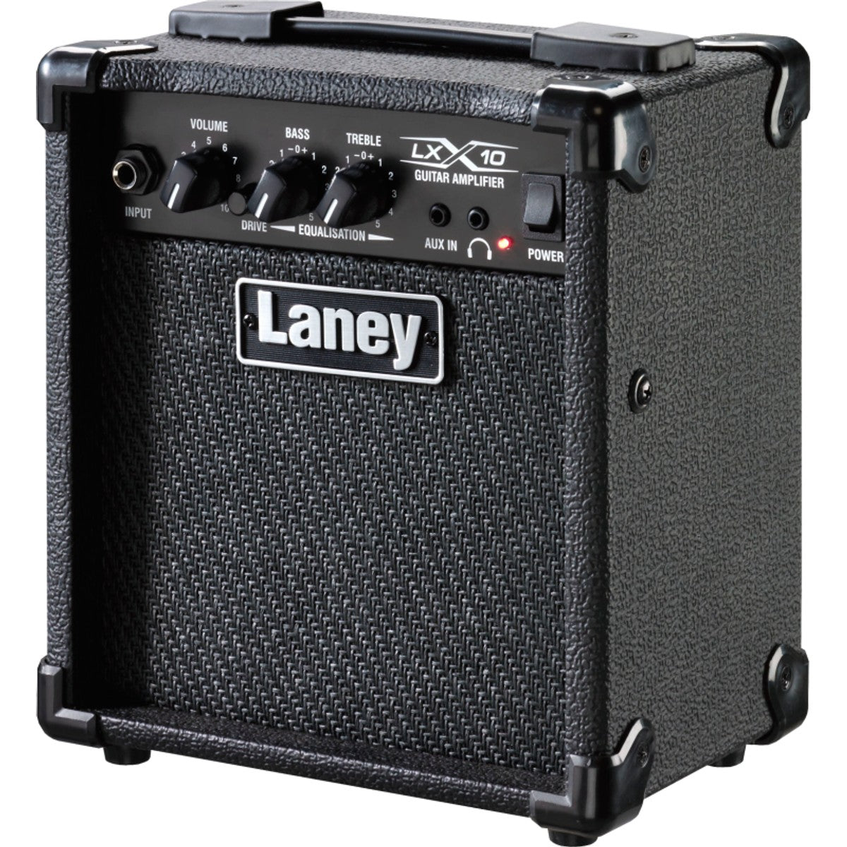 Laney LX10 vista lateral izquierda – amplificador de guitarra | Armonía Musical México