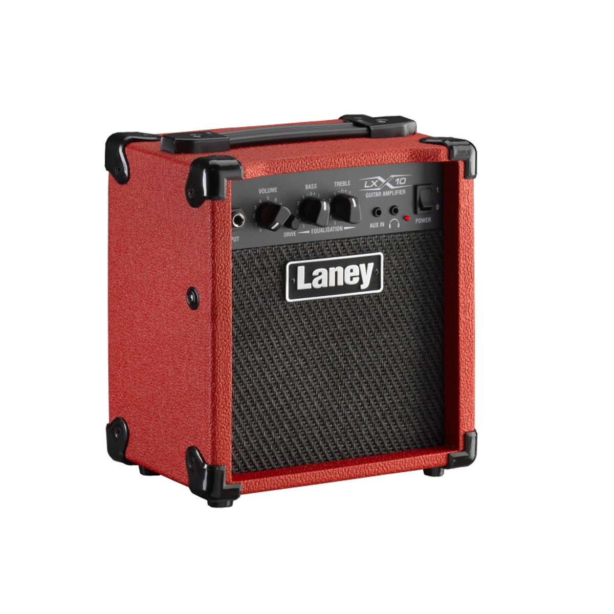 Laney LX10-RED vista lateral derecha – amplificador de guitarra | Armonía Musical México