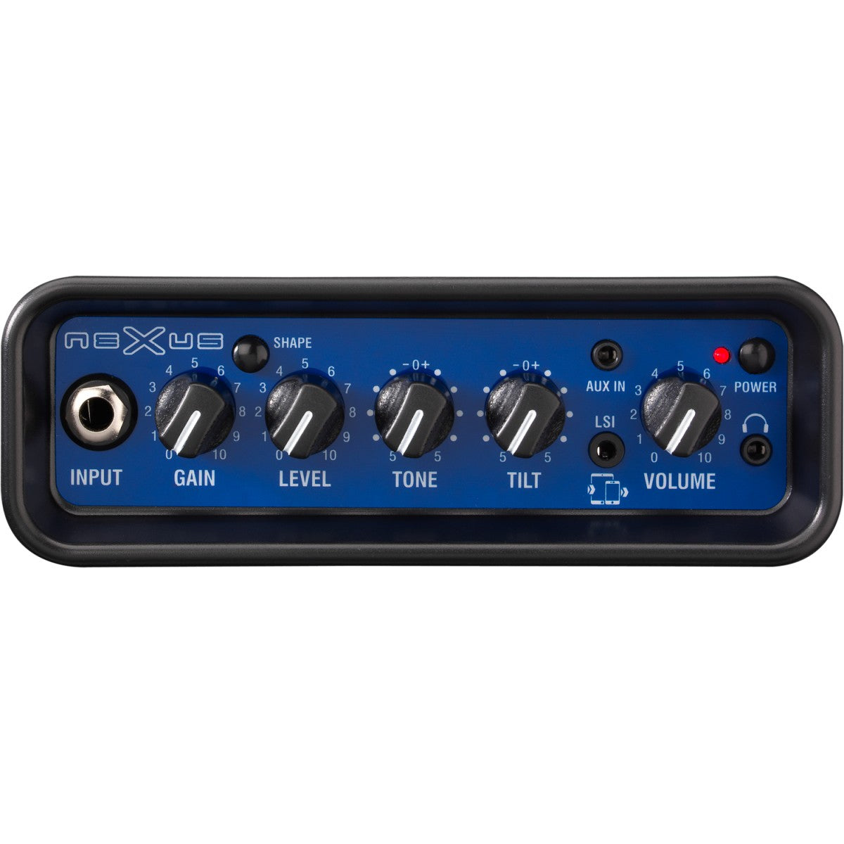 Laney MINI-BASS-NX detalle del panel – amplificador de bajo | Armonía Musical México