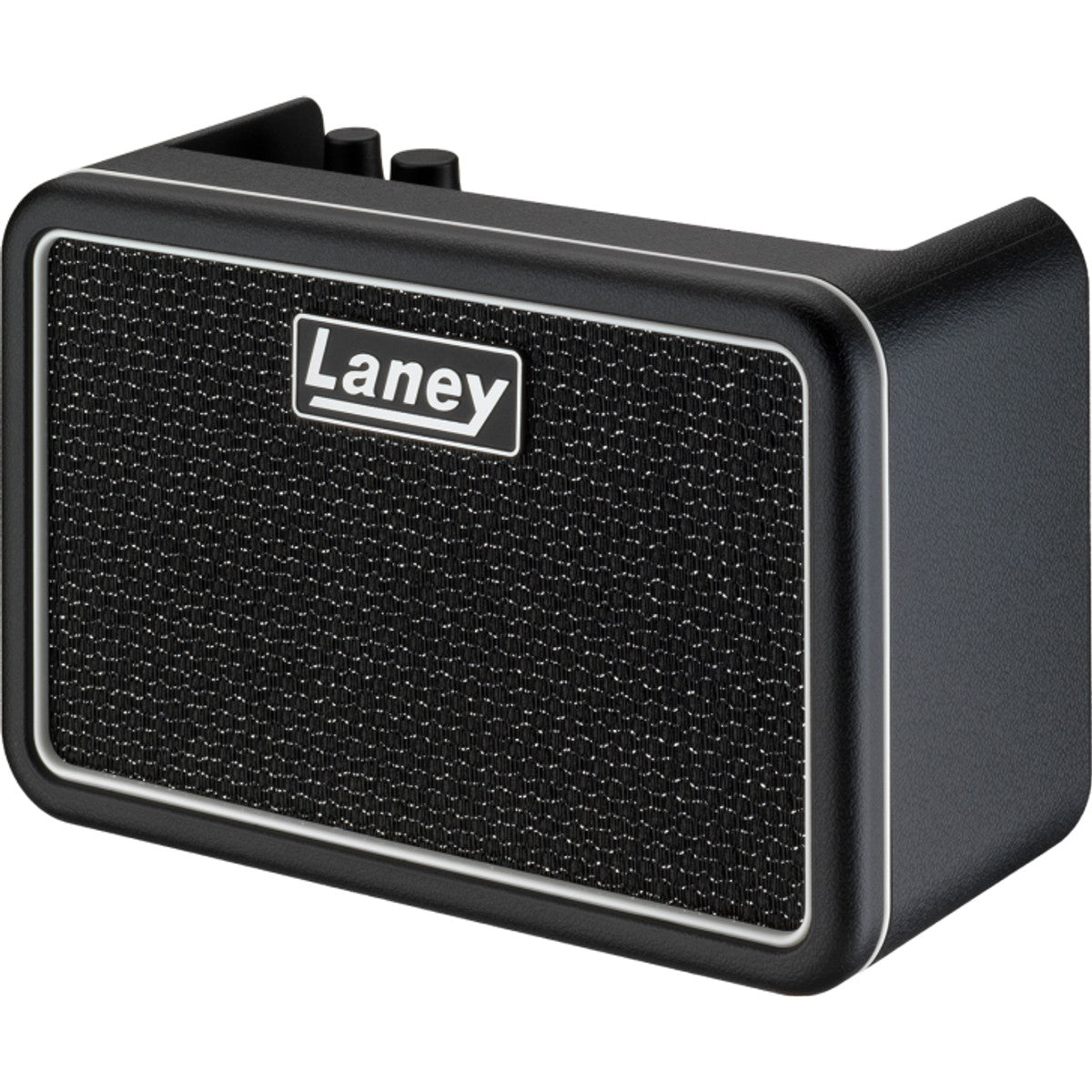 Laney PRISM-MINI-BK vista lateral izquierda – amplificador de guitarra | Armonía Musical México